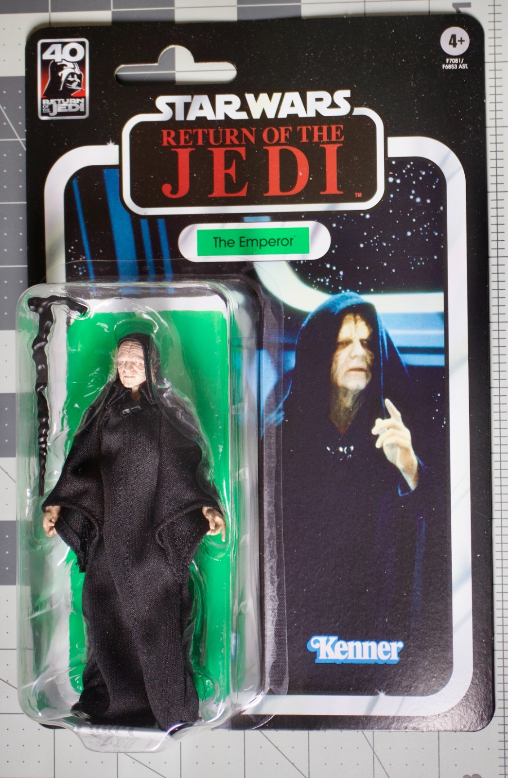 Hasbro Star Wars Black Series 6 Inch Return Jedi 40th Anniversary THE EMPEROR