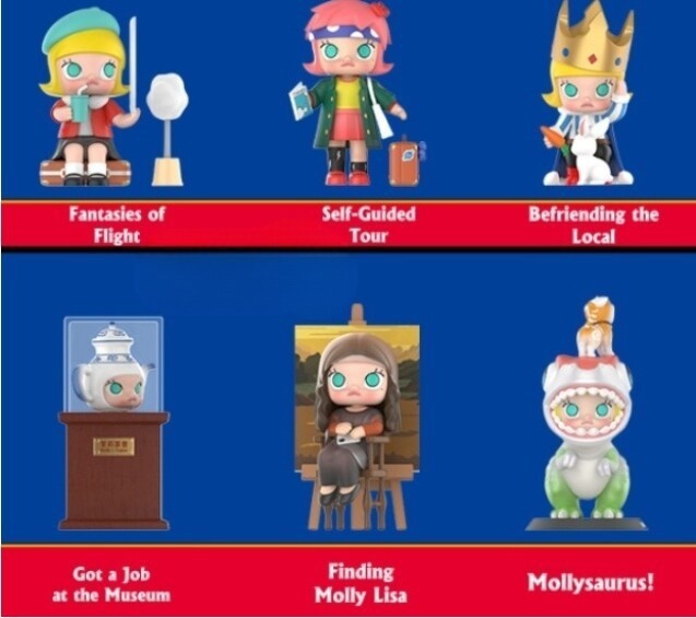 Authentic Molly Imaginary Wandering Series Blind Box Figure Toy Gift Confirmed