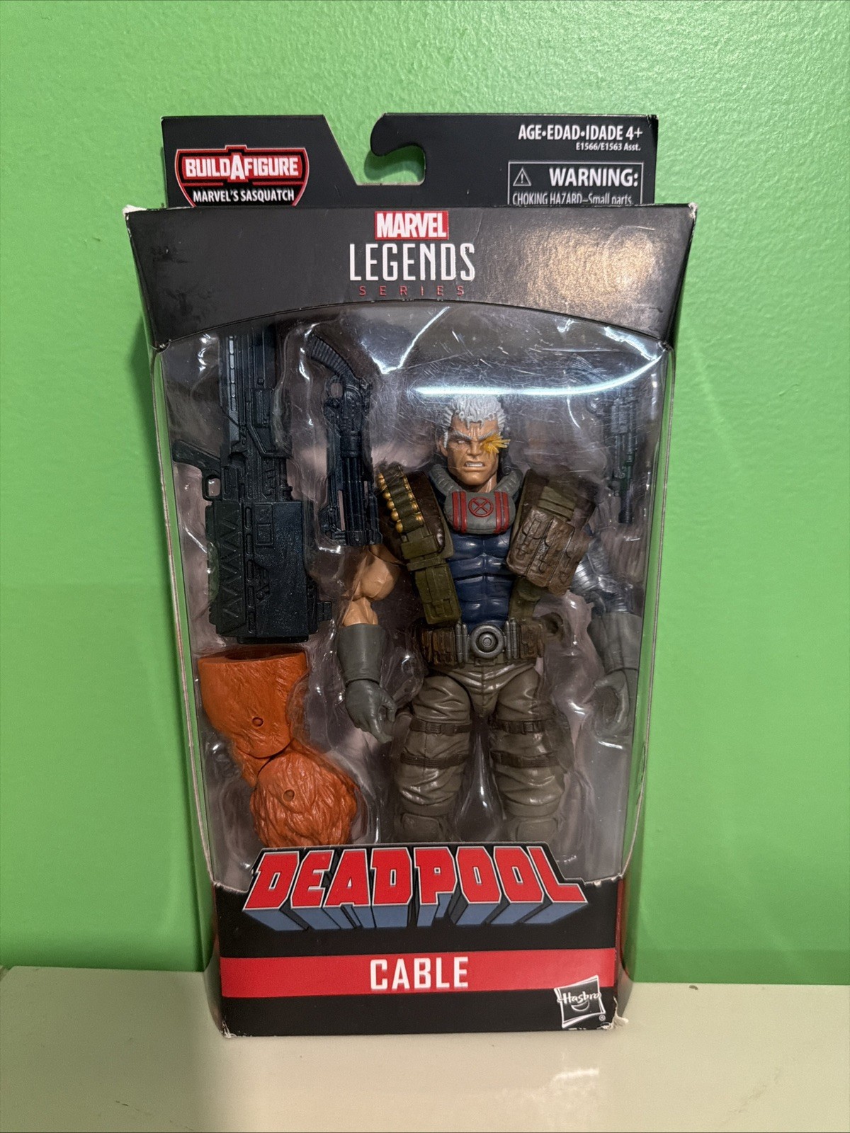 Hasbro (E1566) – Marvel, Deadpool – Cable Action Figure 6&Prime;