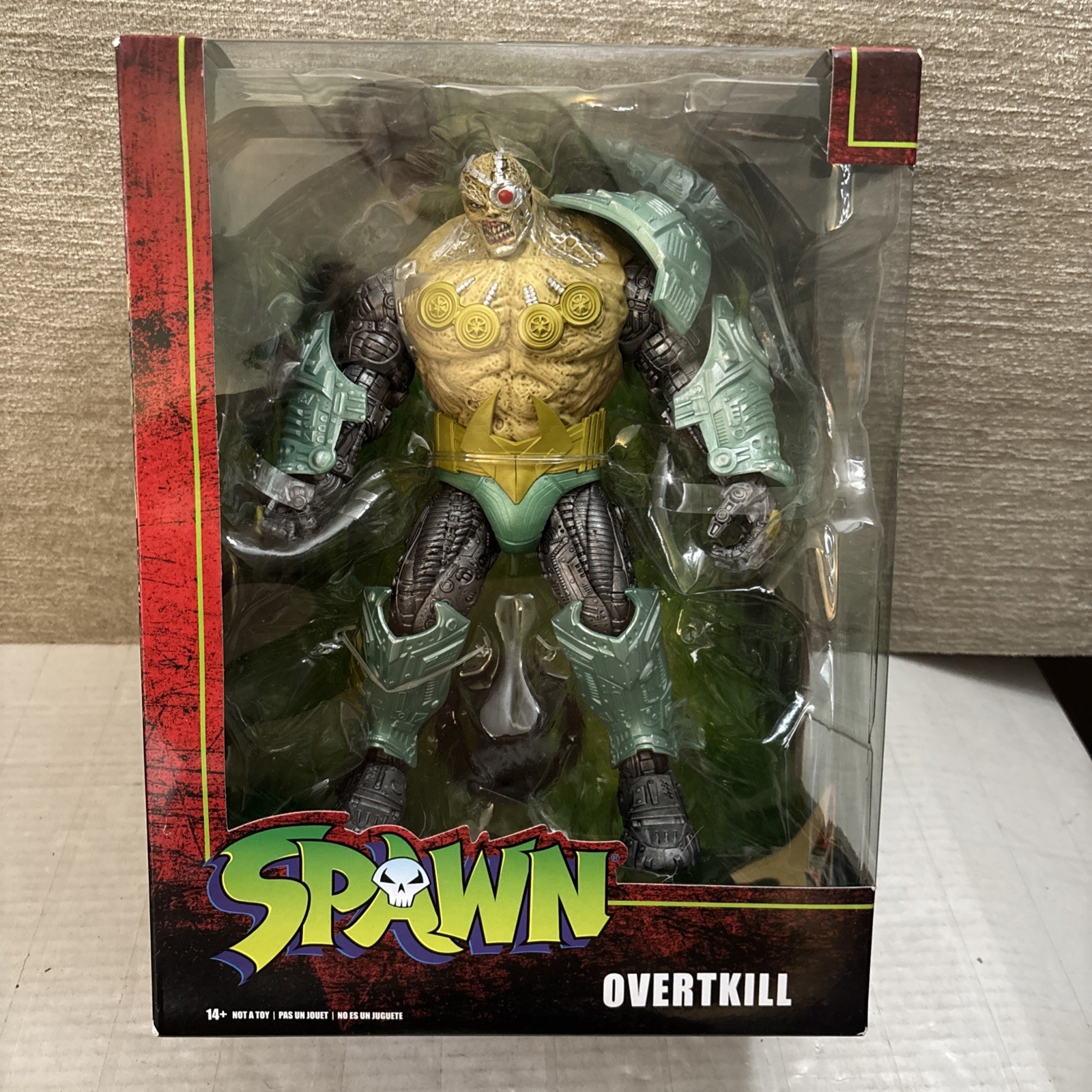 SPAWN MEGAFIG OVERTKILL Toy Figure TMP TOYS MCFARLANE&rsquo;S TOYS NEW IN BOX