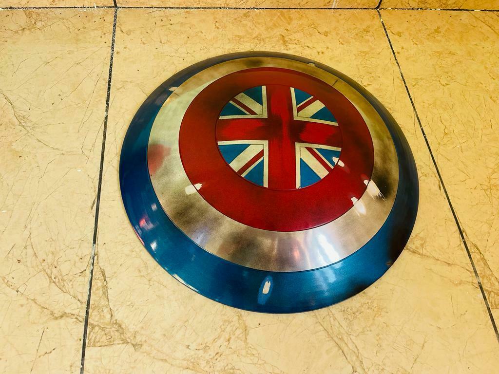 Marvel Damage Design 22 » Captain Carter Metal Prop Screen Replica Shield
