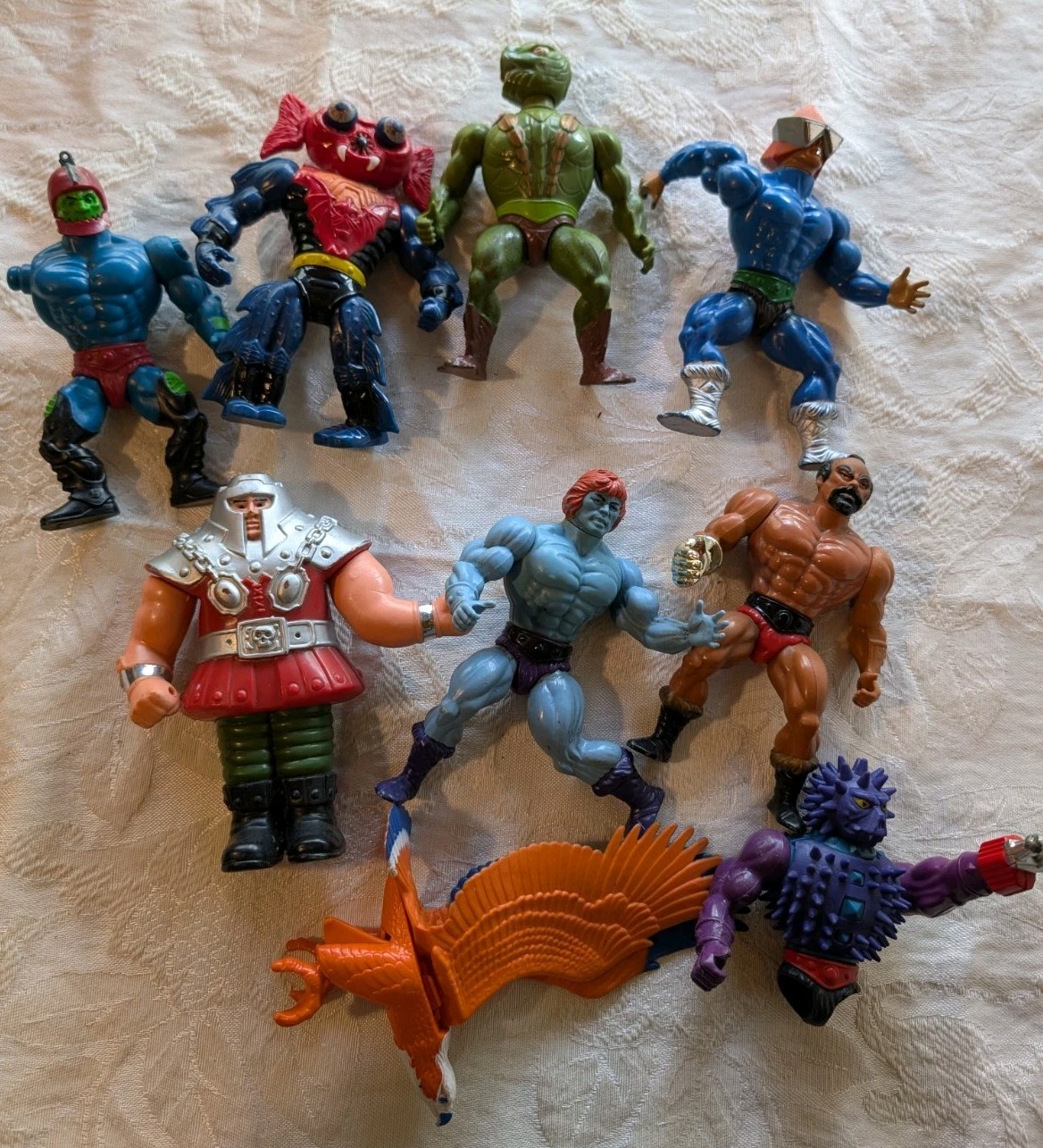 7 Vintage AUTHENTIC Motu Figurines Master Of The Universe