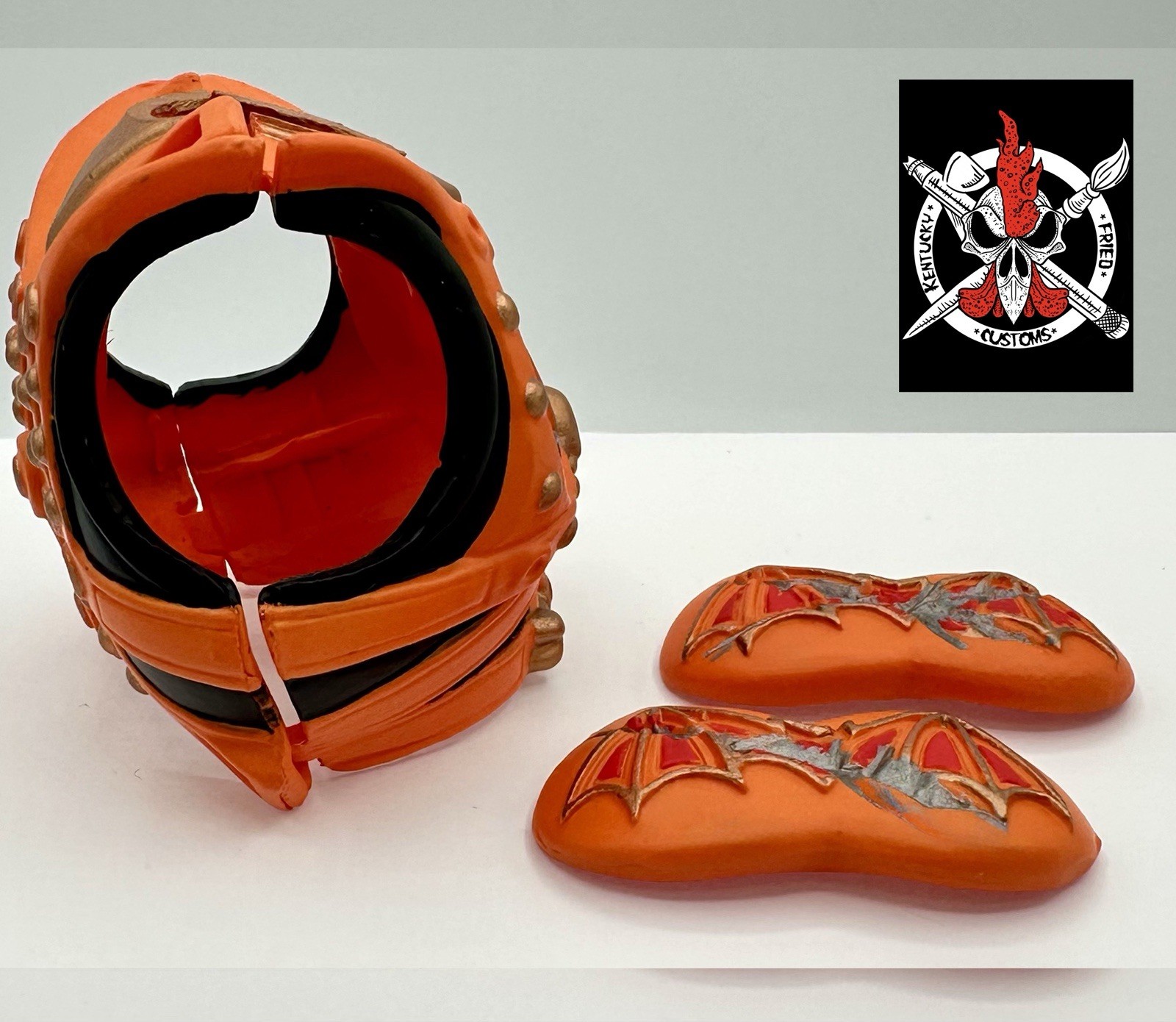 Compatible MOTU Classics HE-MAN FAKER BATTLE ARMOR CUSTOM SET