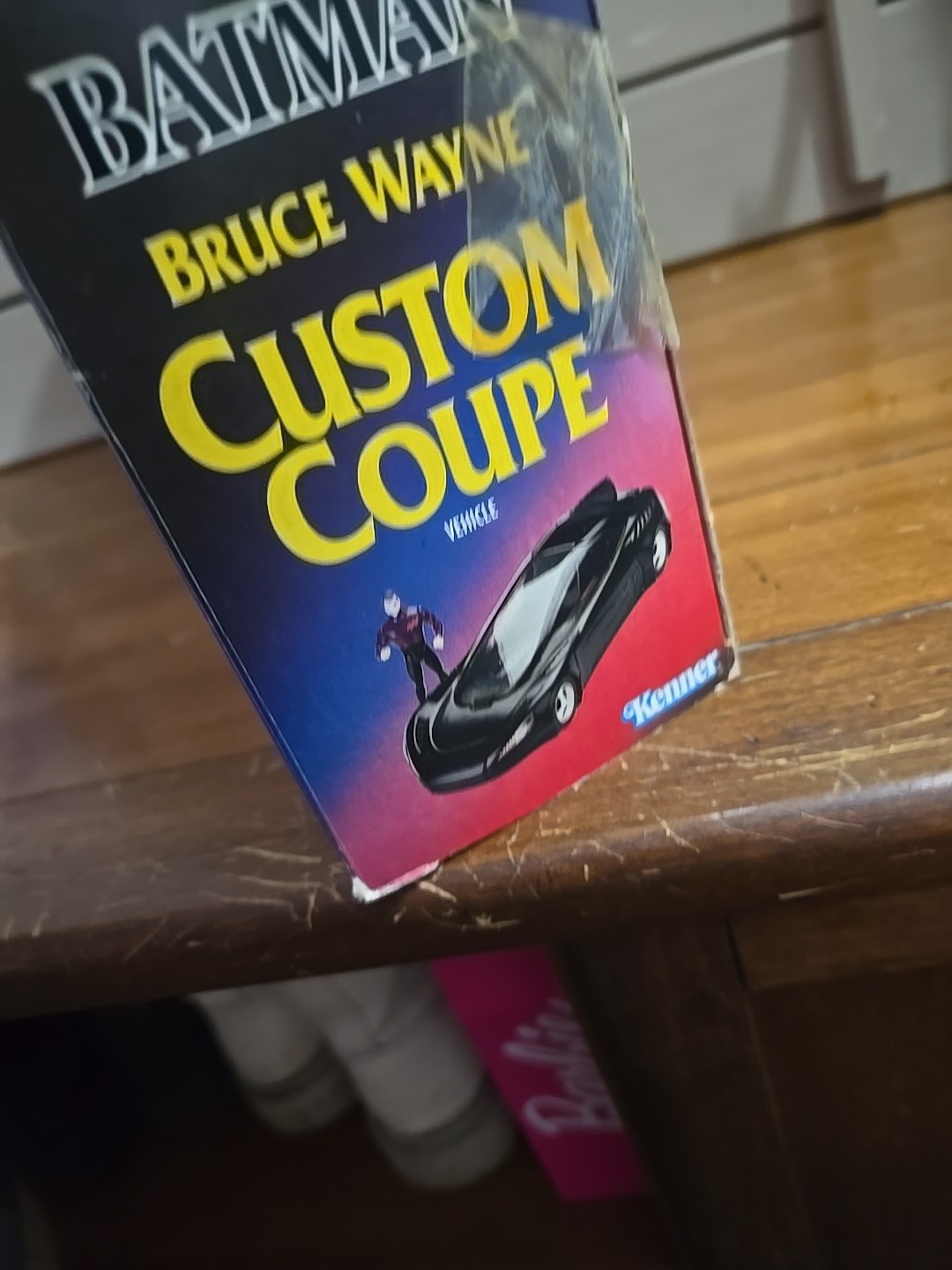 NEW 1991 Batman Returns Bruce Wayne Custom Coupe Kenner Sealed Vintage