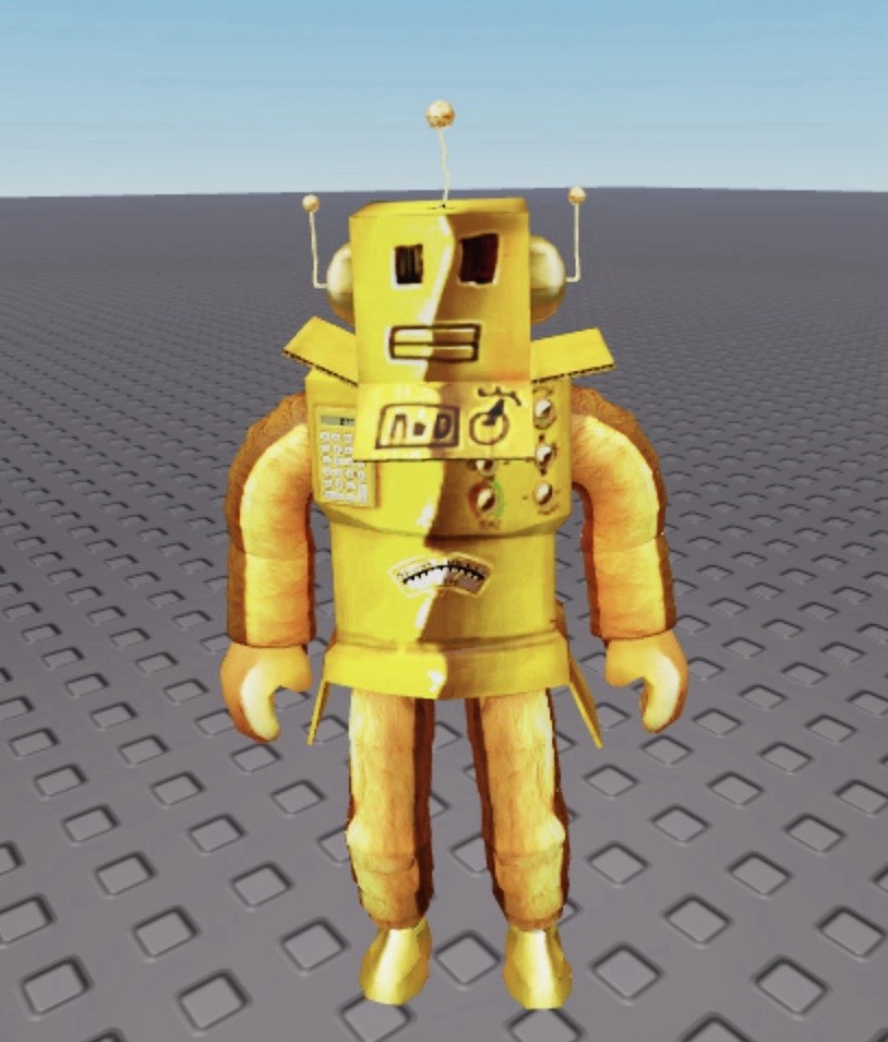 R0BLOX Toy Code – Golden Mr. Robot | 15th Anniversary (Bundle)