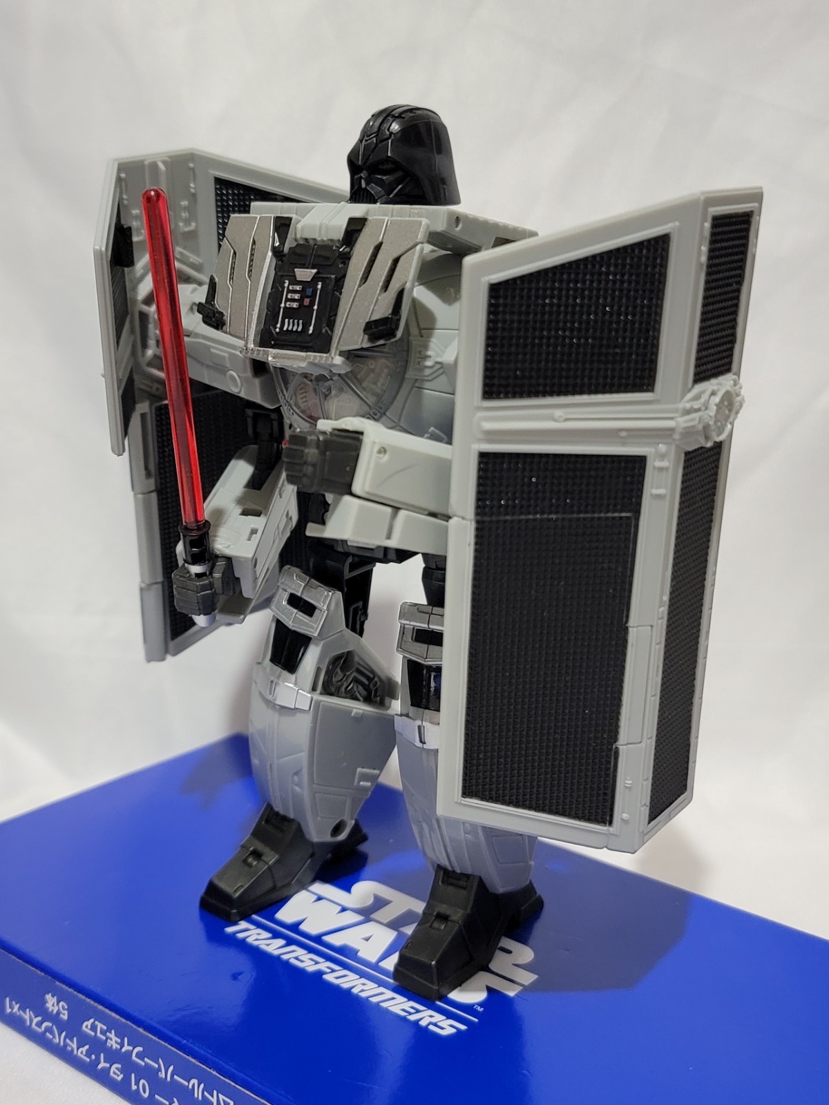 Star Wars Powered by Transformers Takara Tomy 01 Tie Advanced x1 First Edition