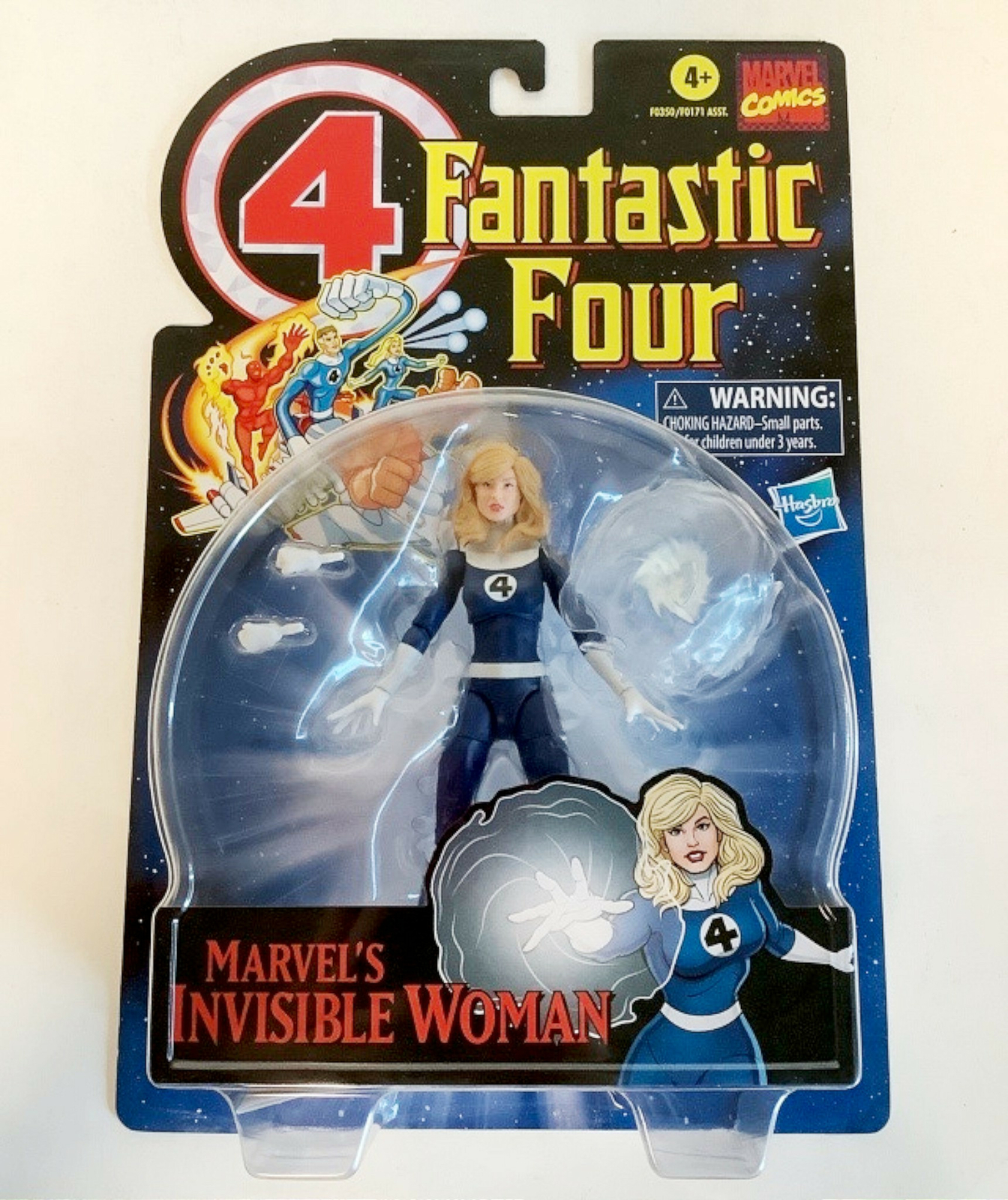 NEW Hasbro F0350 Fantastic Four Retro Marvel Legends INVISIBLE WOMAN 6&Prime; Figure