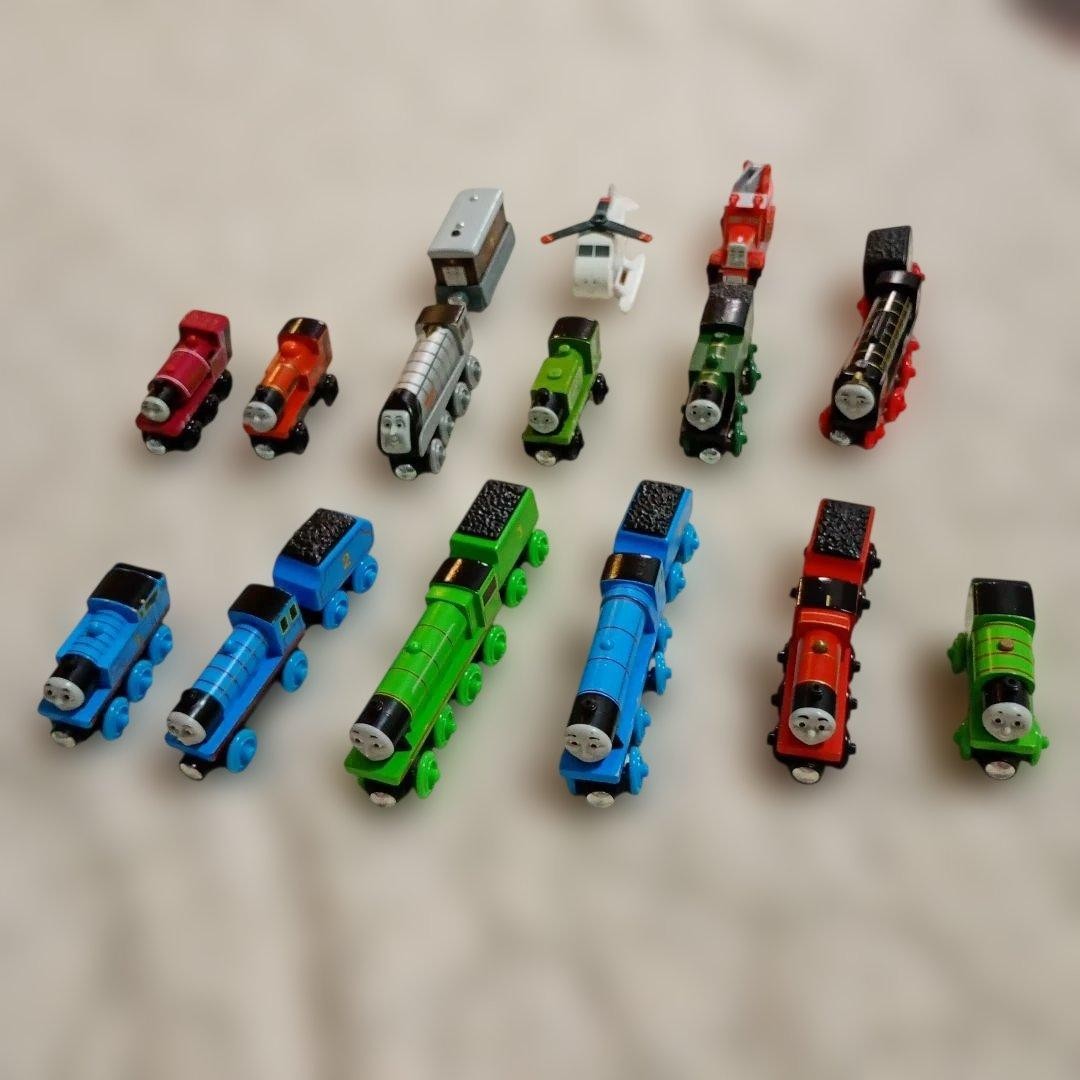 Thomas & Friends Wooden Rail Vehicles 15 Car Set Thomas Edward Henry