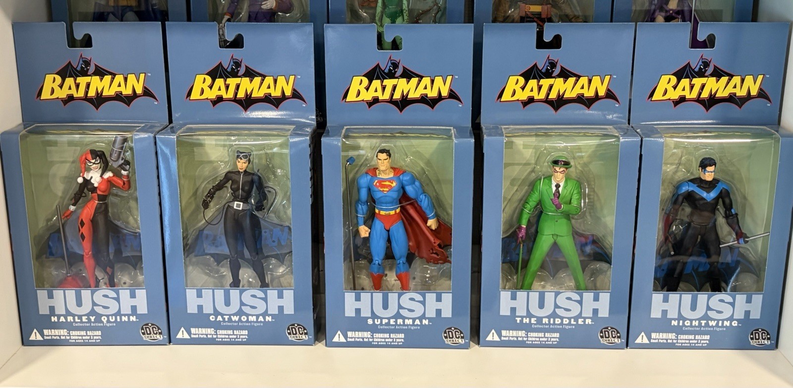 DC Direct Batman Hush Action Figure Wave 1 2 & 3 & Jason Todd Toyfare Excl. NIB