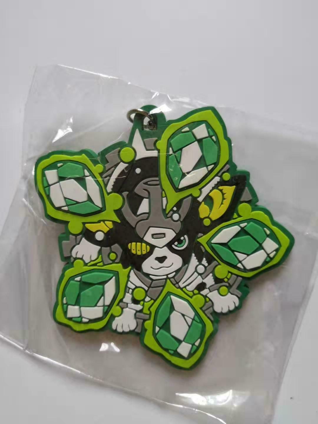 JoJo&rsquo;s Bizarre Adventure Rubber Strap Charm Keychain Keyring Yoshikage Kira Iggy