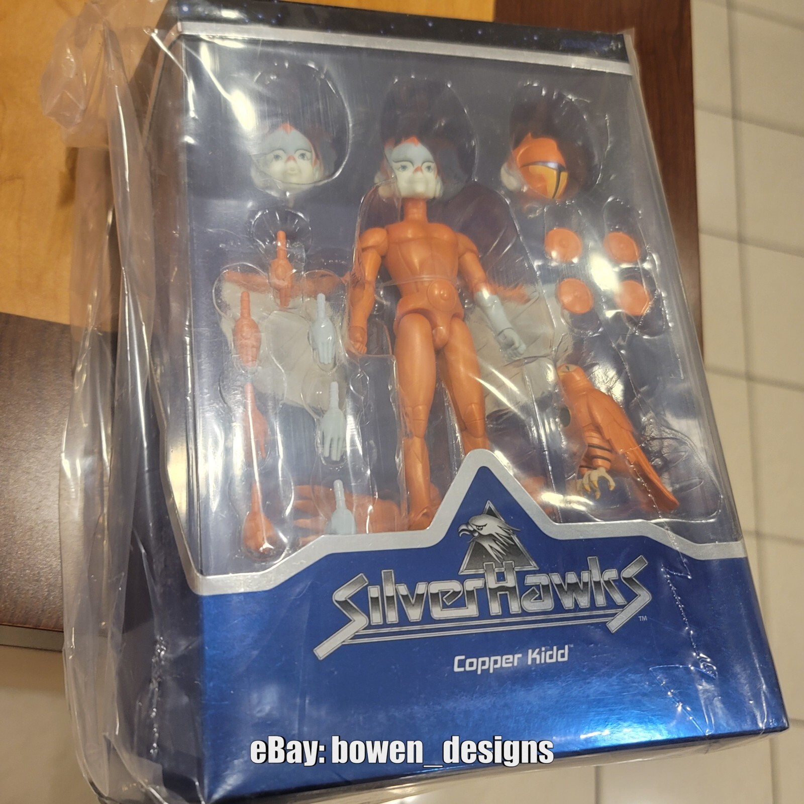 Super7 ULTIMATES! Silverhawks Copper Kidd Cartoon Figure 80s TV show kid