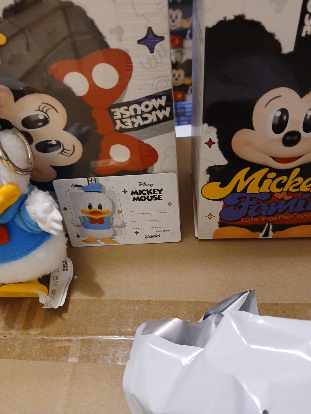 US SELLER Authentic DONALD DUCK Labubu POP MART Mickey Family Together NEW