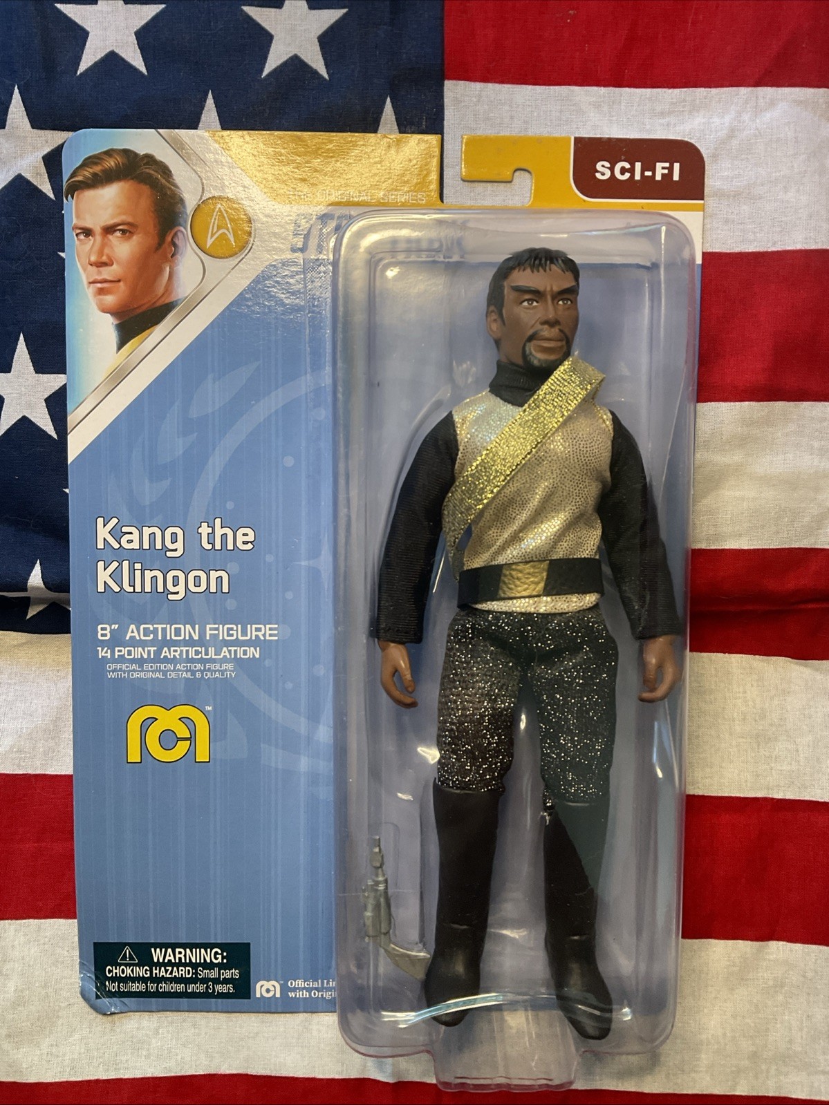MEGO Star Trek: The Original Series: Kang The Klingon 8&Prime; Action Figure