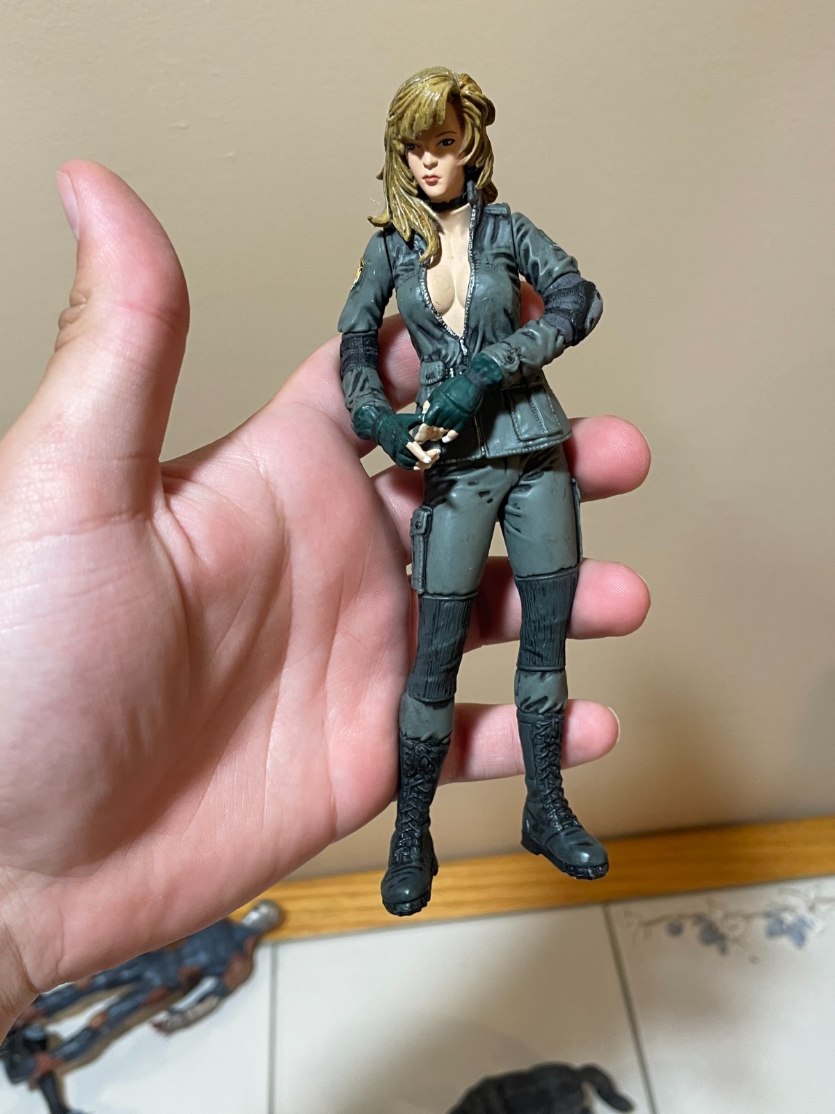 Metal Gear Solid Figure Lot Snake Raiden Ray Grey Fox Wolf Psycho McFarlane READ
