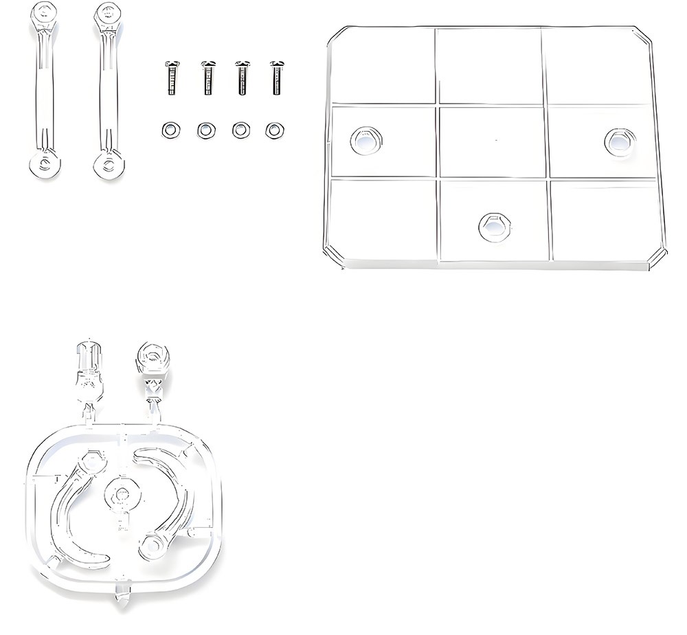 1/4/8X Adjustable Action Figure Display Holder Base Doll Model Support Stand
