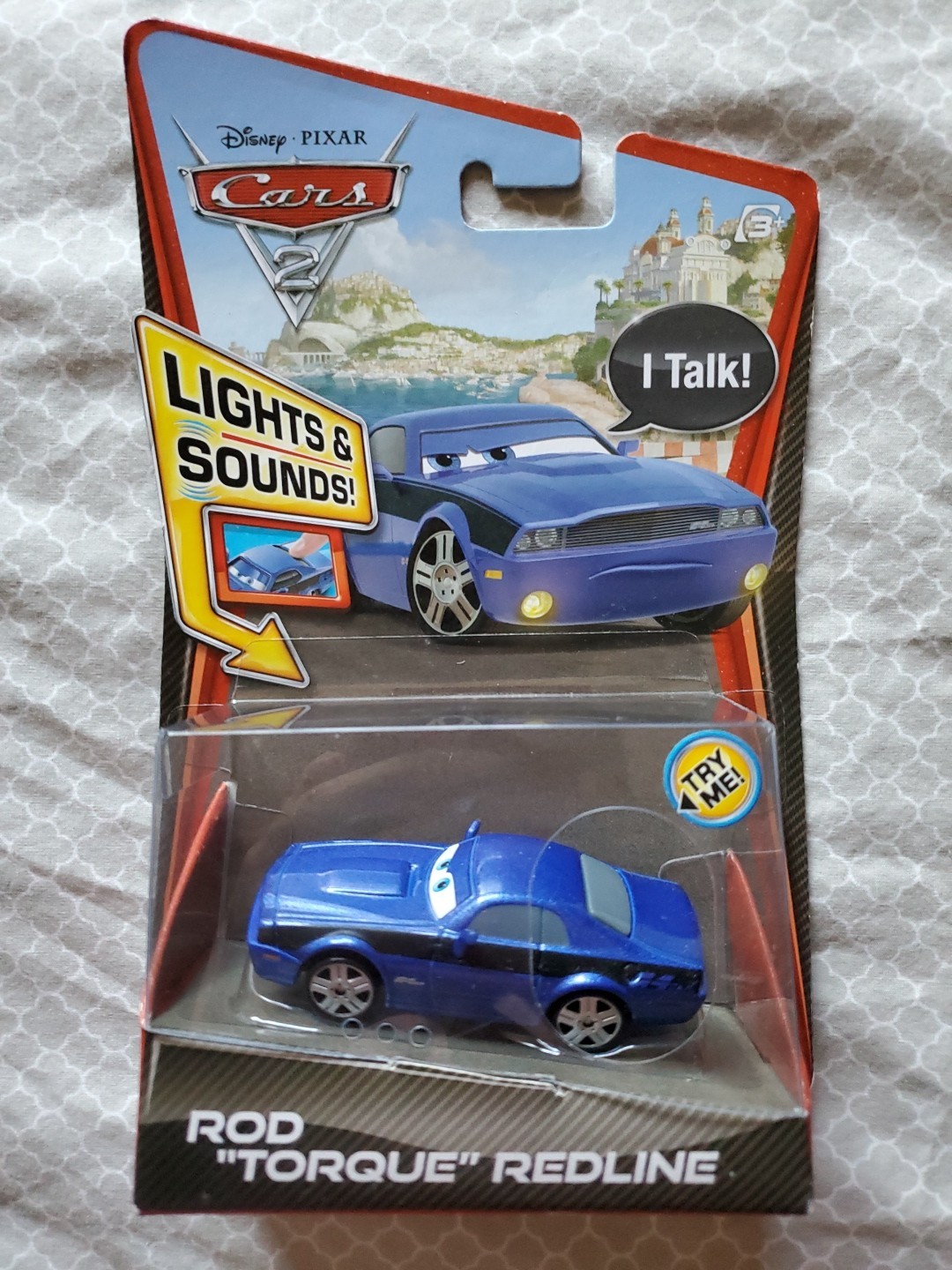 Disney Pixar Cars 2 Lights & Sounds ROD « TORQUE » REDLINE I TALK