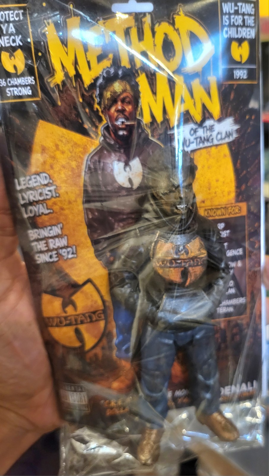 Denali Collectibles Method Man Wu-Tang Clan Music Action Figure, 2024