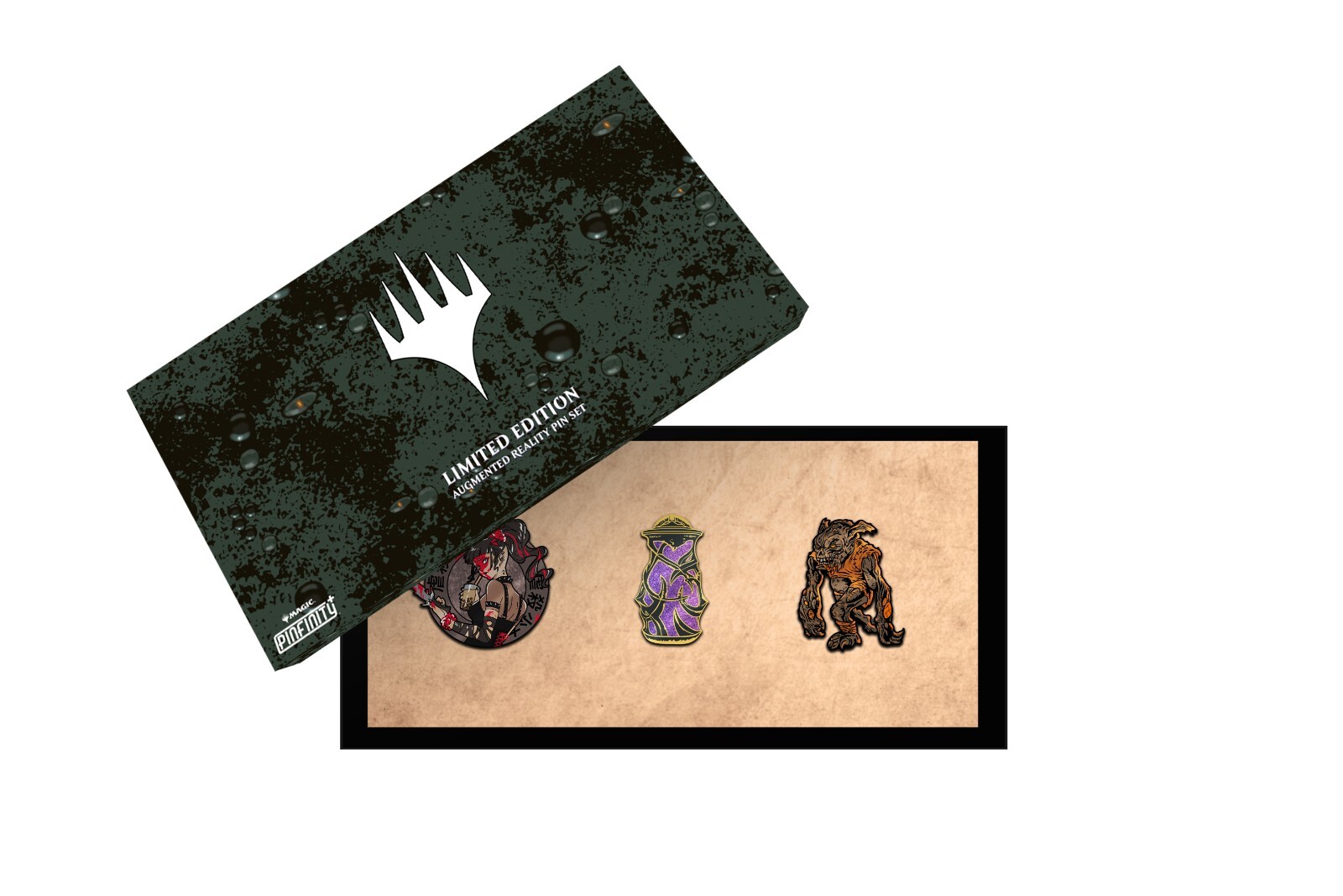 Pinfinity Magic The Gathering Boxed Limited Edition AR Pins NIB