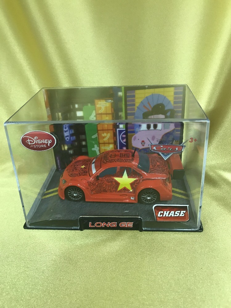 Disney Store Exclusive Cars Long GE 1:43 Diecast Car In Case KG