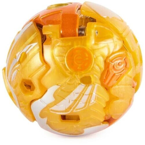 BAKUGAN EVOLUTIONS Platinum Series True Metal Gold NEO PHAROL Action Figure Set