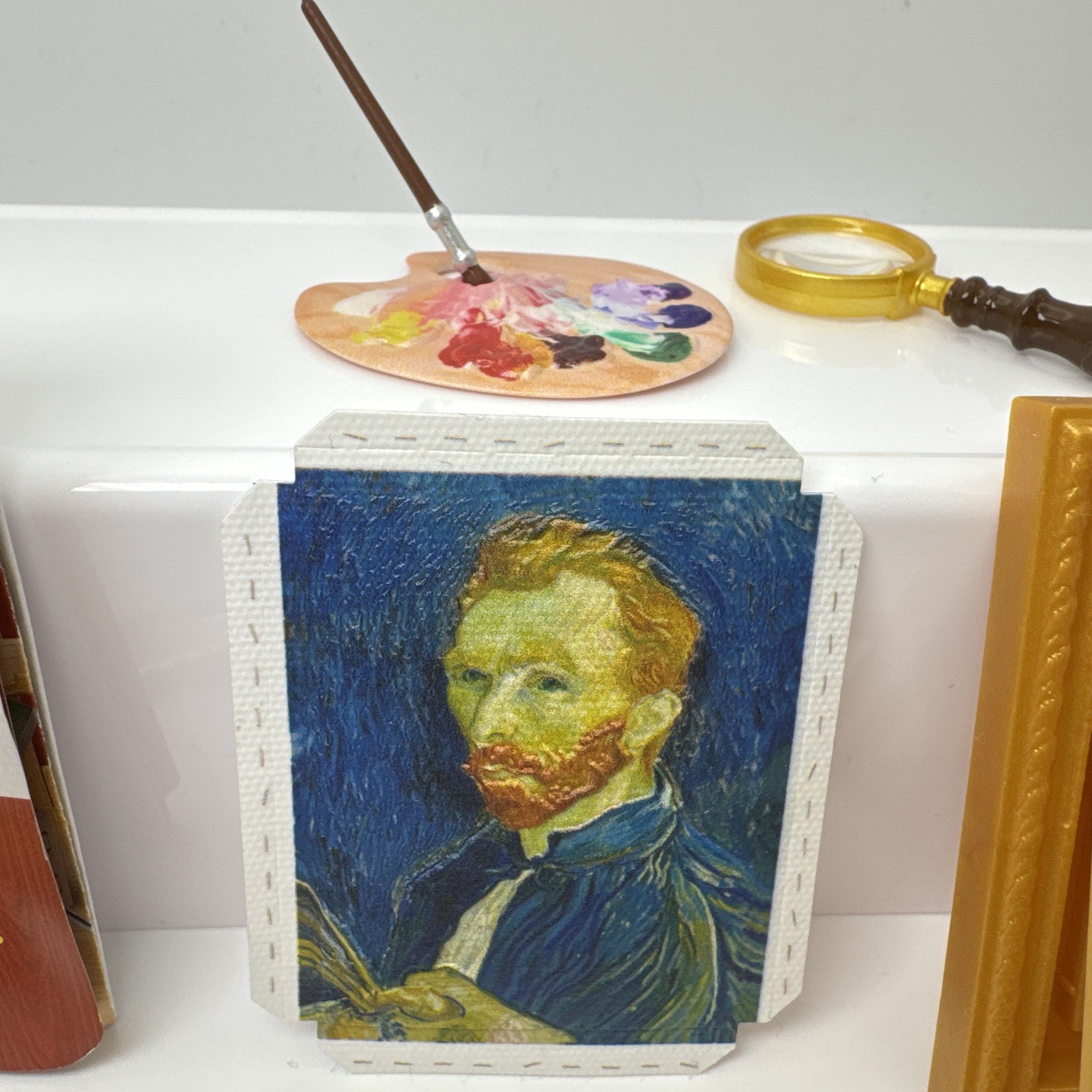 🖼️ NEW! Zuru Mini Brands Create MASTERPIECES~ *Luxury* VAN GOGH SELF PORTRAIT