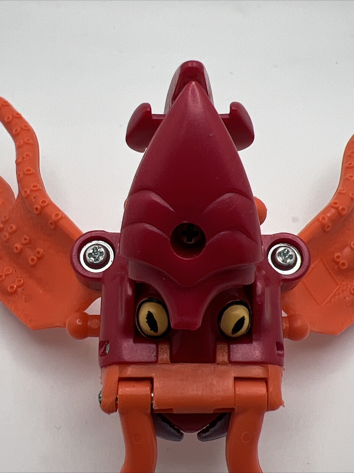 Beast Wars Transformers CLAW JAW Squid Heroic Maximal Torso~Head Only~Incomplete