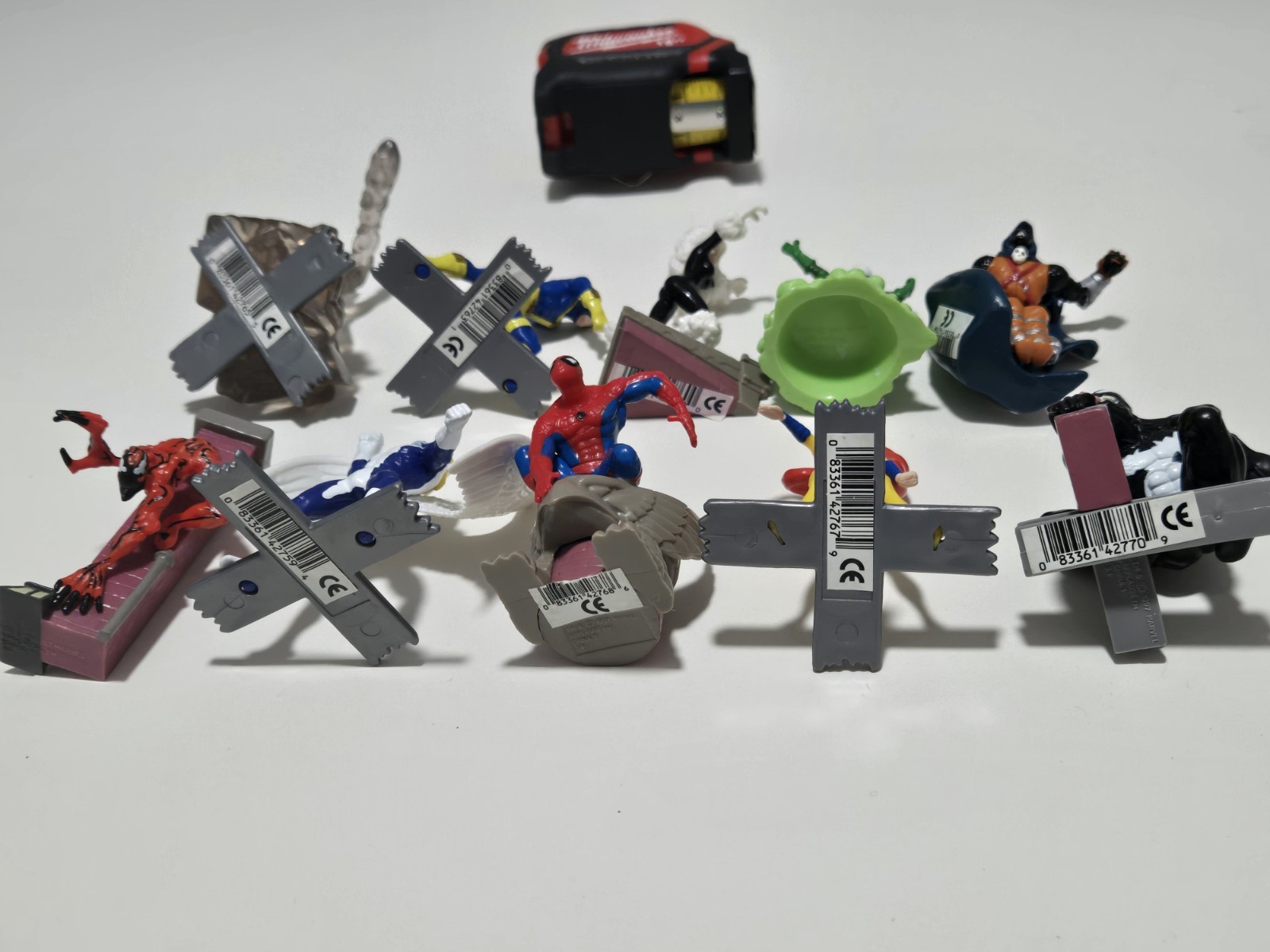 Vtg 1990&rsquo;s Marvel Applause Comic Book Heroes / Villains Cake Toppers Lot of 10