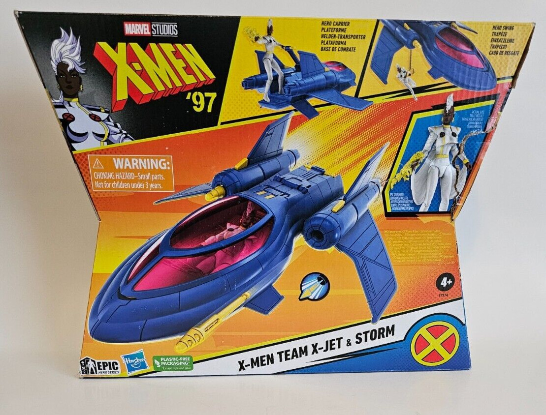 Marvel Legends X-Men &rsquo;97 Series X-Men Team X-Jet and Storm Set Hasbro