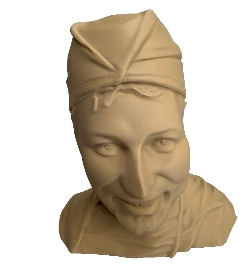 3d Print ICustom Bust / HEAD Mother&rsquo;s Day Father&rsquo;s Day Birthday&rsquo;s Gift