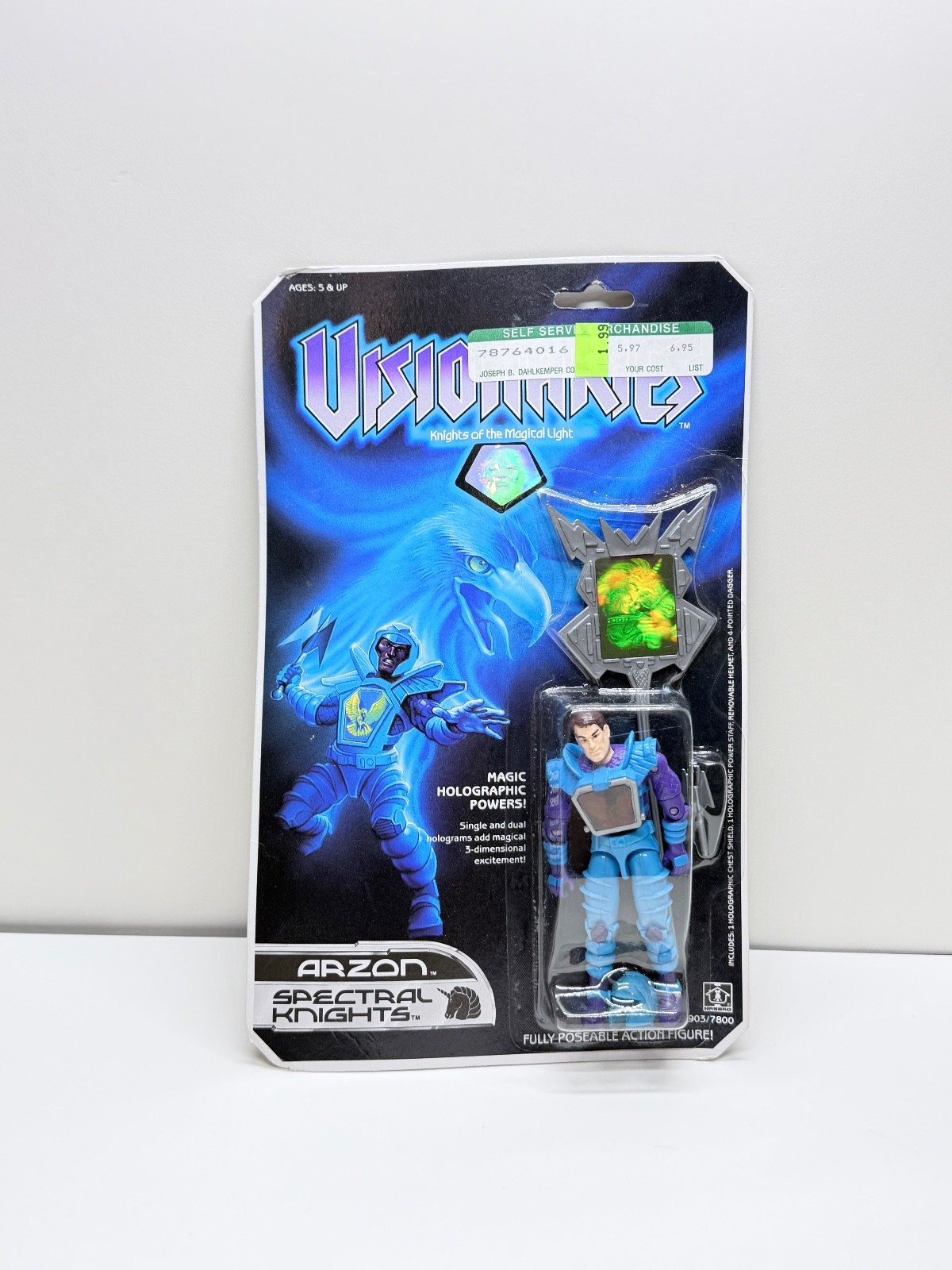 Hasbro Visionaries 1987 Spectral Knights ARZON CARDED SEALED