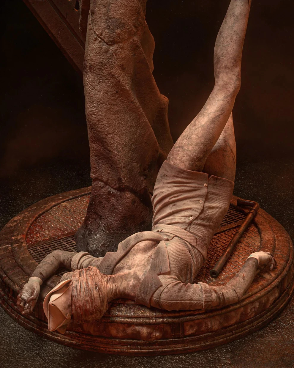 Pyramid Head – Silent Hill Inspired Figure | Statue,Sci-Fi Fantasy ,handmade