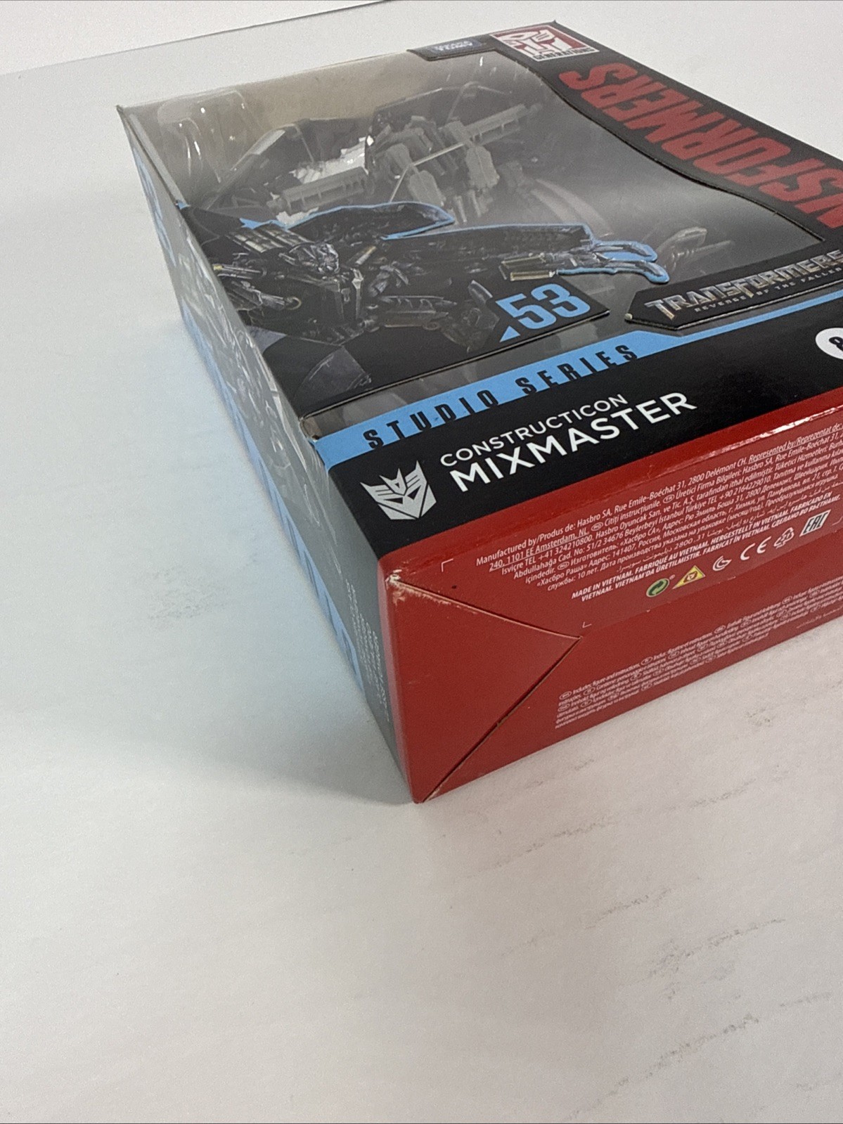Transformers Studio Series 53 Voyager Class Constructicon Mixmaster Hasbro RARE