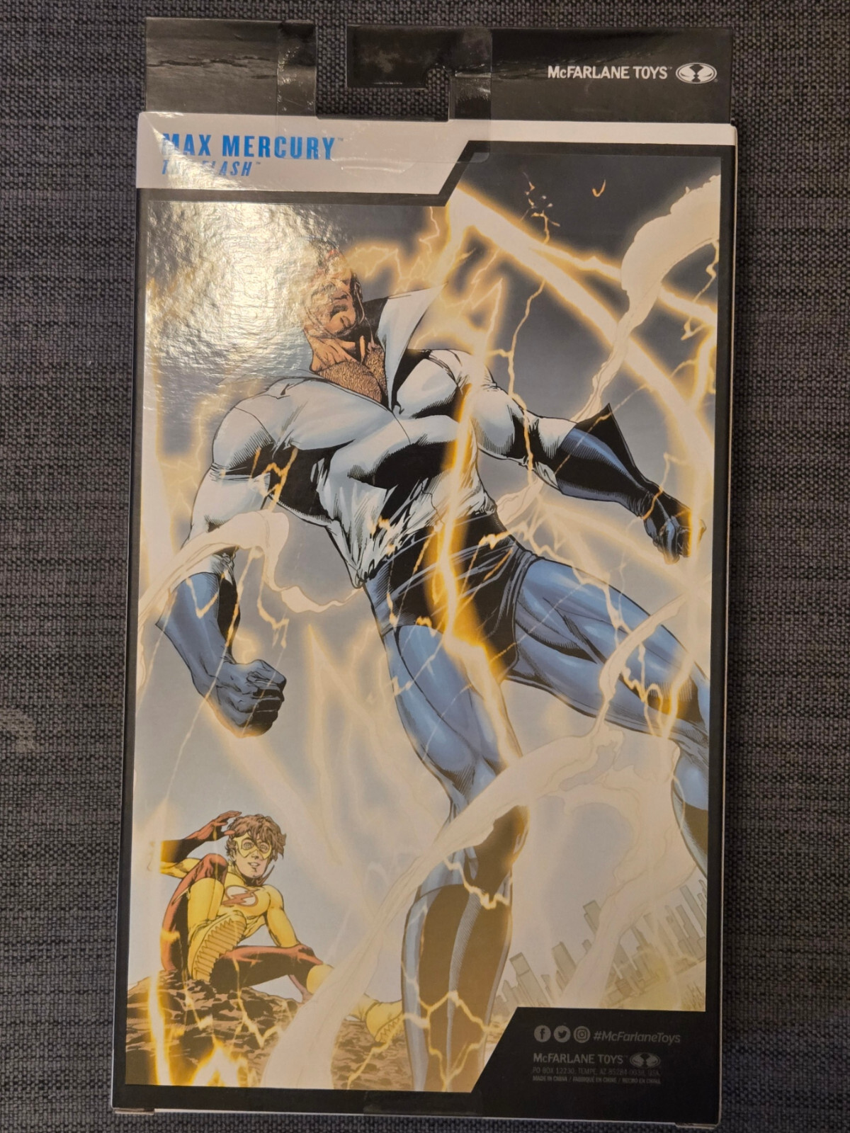 MAX MERCURY McFarlane Toys DC Multiverse 7&Prime; Action Figure Gold Label Flash
