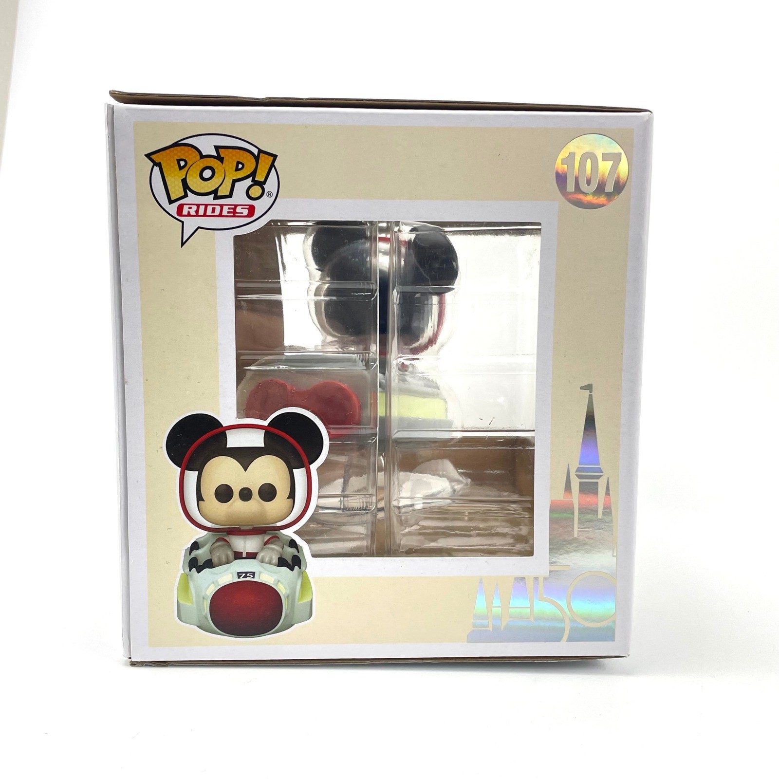 Funko Pop Rides Mickey Mouse Space Mountain Walt Disney World 50th Anniversary