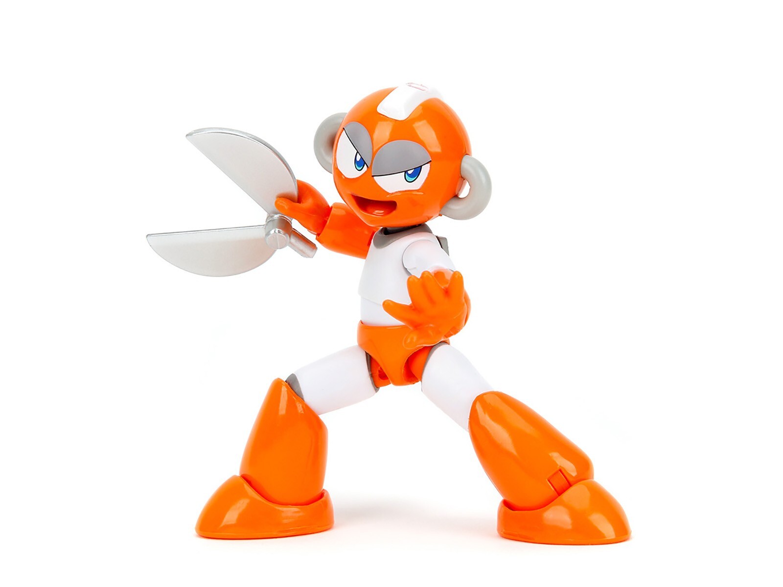CUT MAN 4.5&Prime; MOVEABLE FIGURE W/ACCESSORIES & ALTERNATES « MEGA MAN » JADA 34509