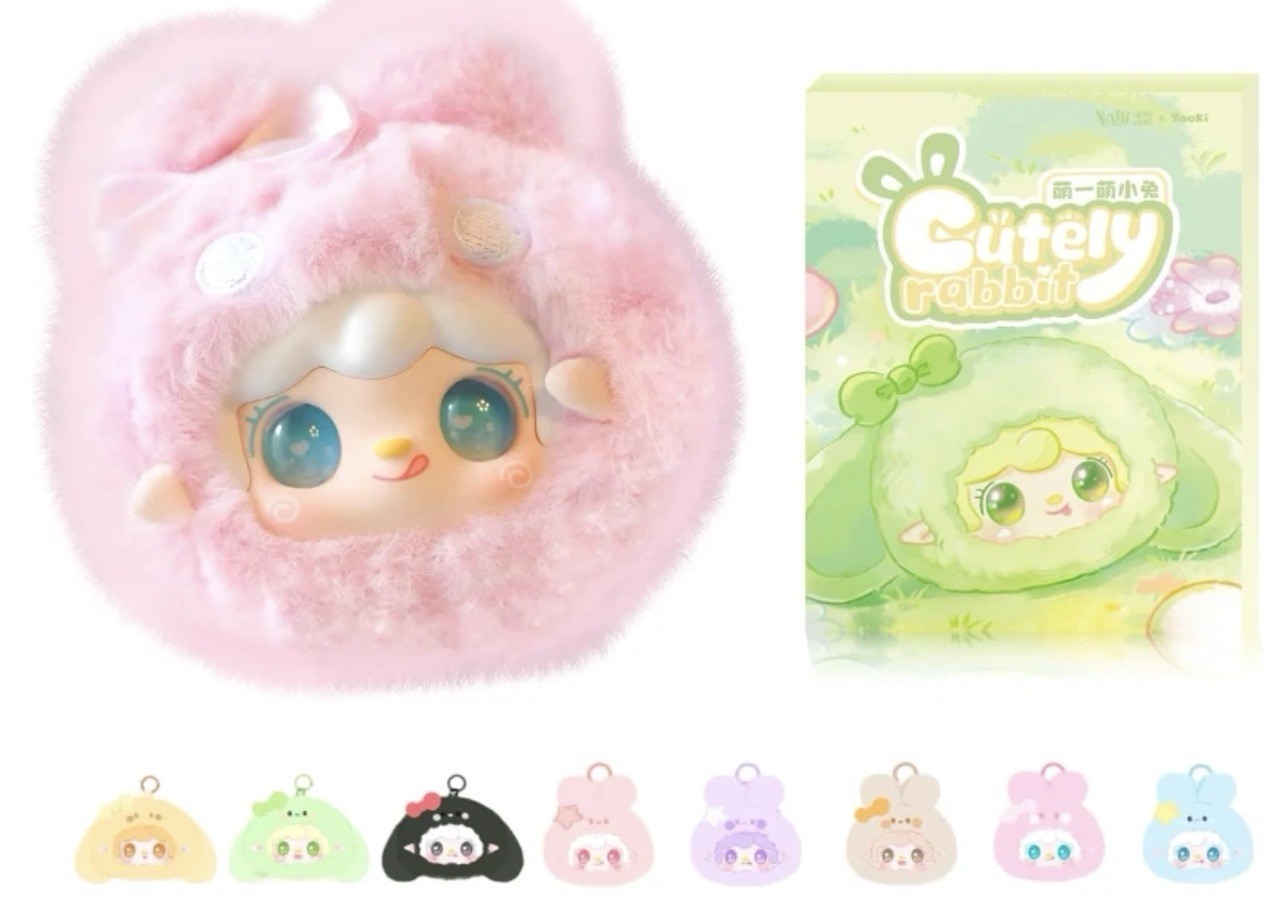🎀 Full Sealed Case — Yooki V11 Cute Rabbit Blind Box Plush Series
