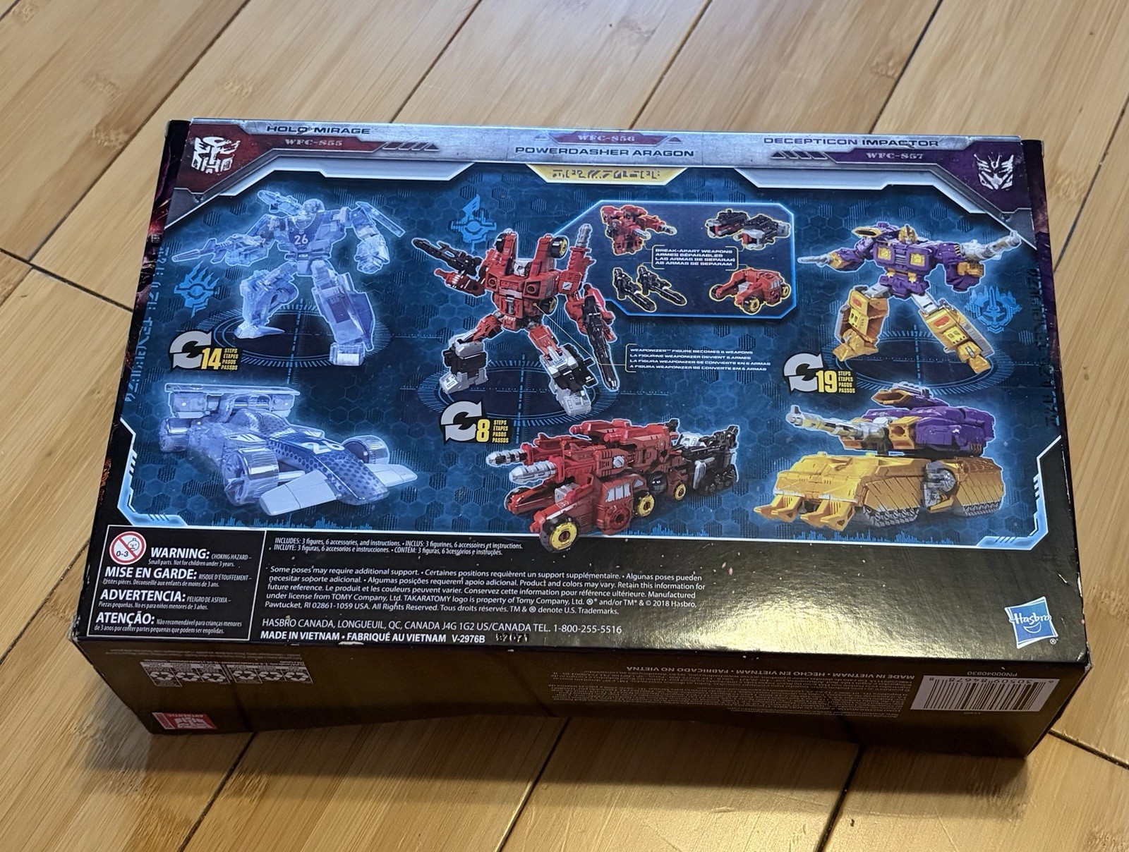 Hasbro Transformers War Action Figure – Black/Gray