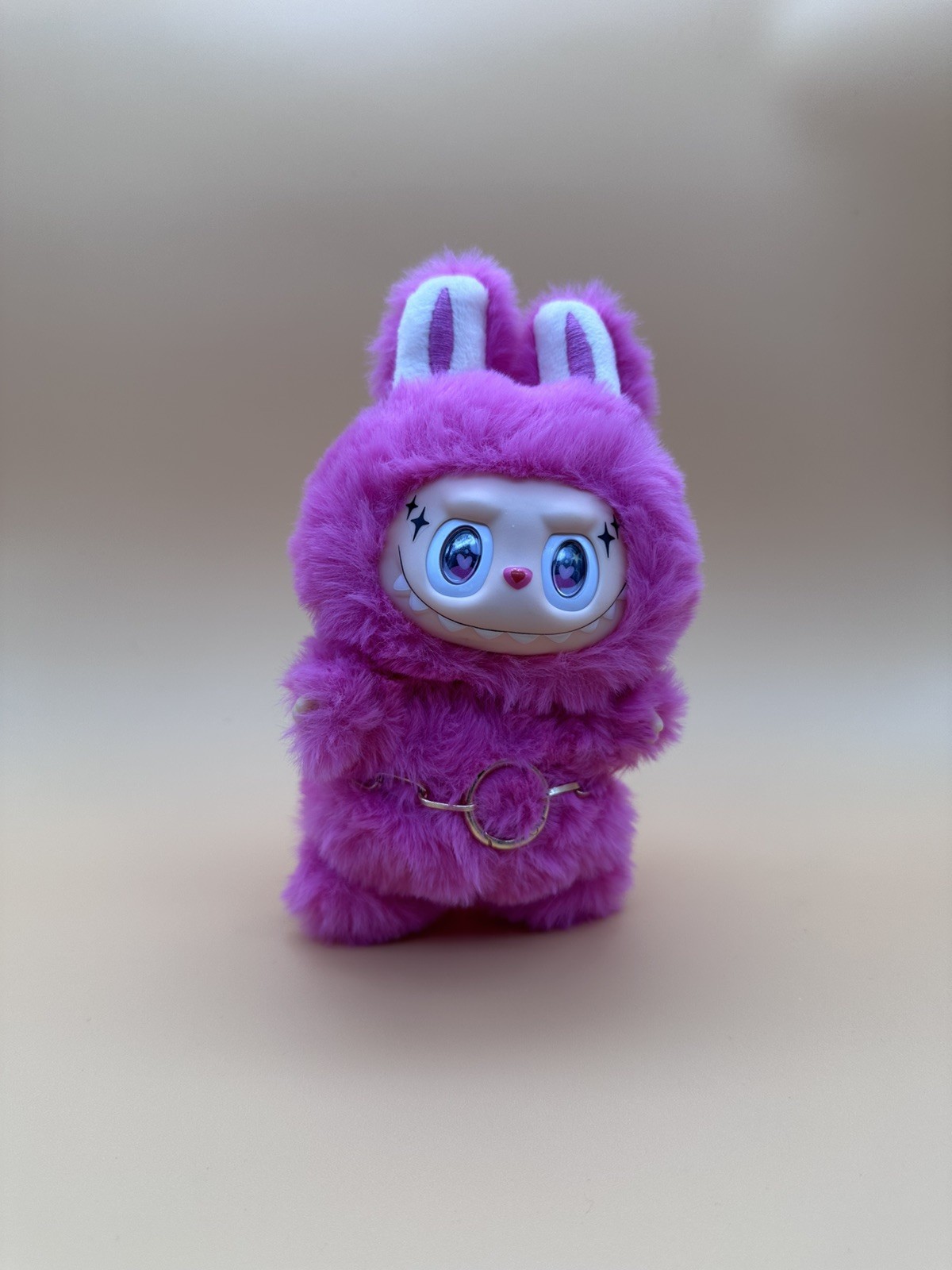 Fan-made US Keychain Romantic hot pink Vinyl Plush Doll 17CM Diy Keychain Gift