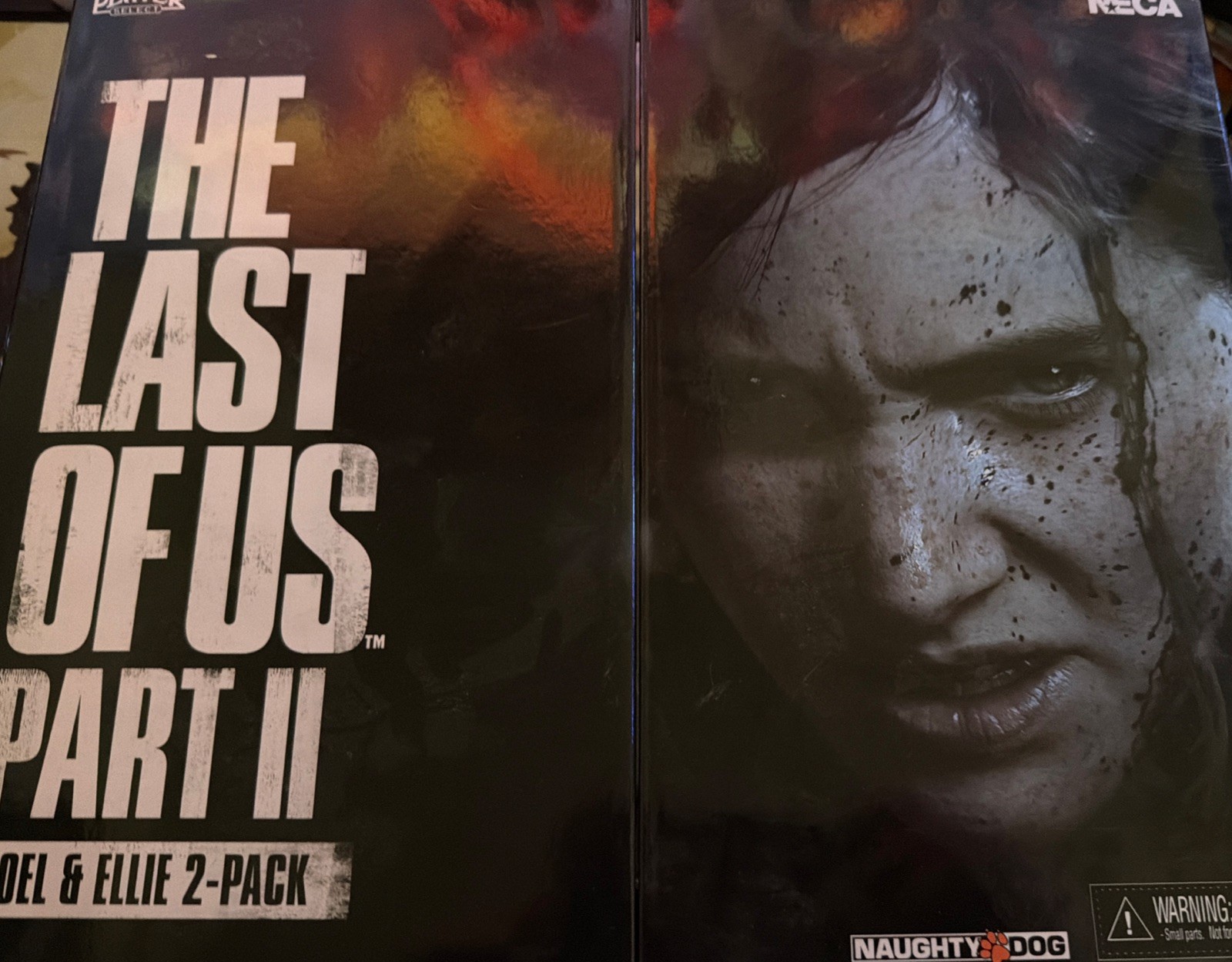 NECA the Last of US Part II Ultimate Joel and Ellie Action Figure Two-Pack
