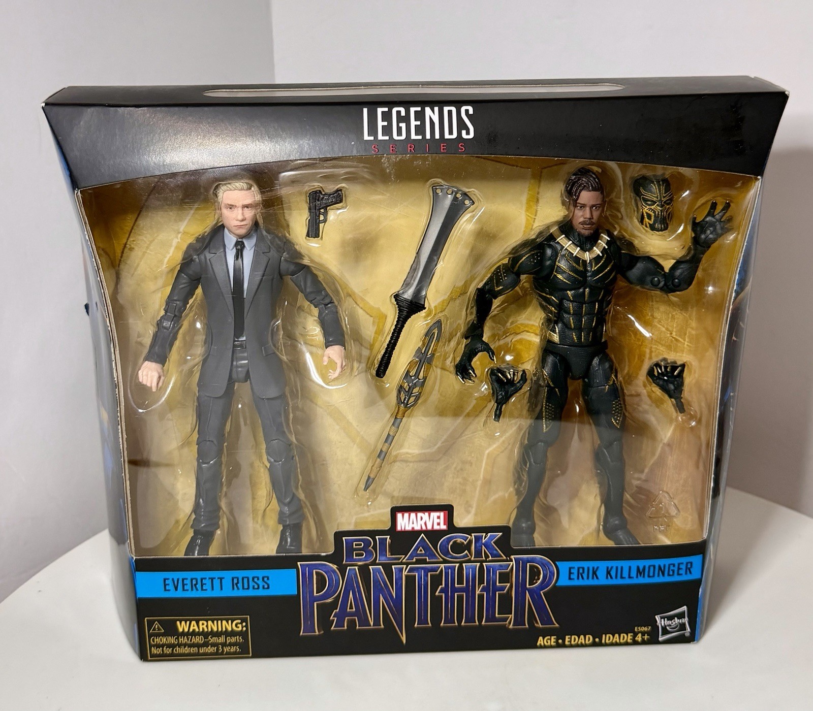 Marvel Legends Black Panther EVERETT ROSS ERIK KILLMONGER 6&Prime; Action Figure New