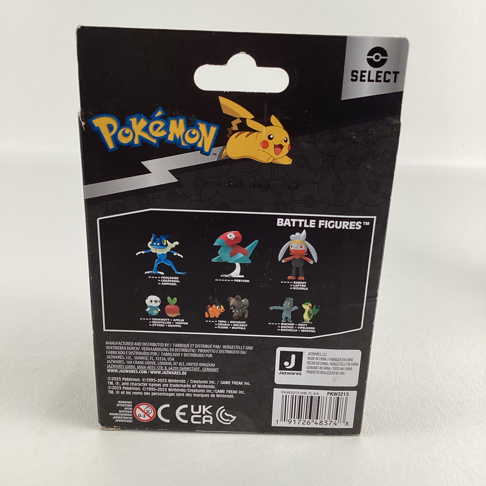 Pokemon Evolution Multi Pack Diamond Select Toxel Toxtricity Action Figures 2023