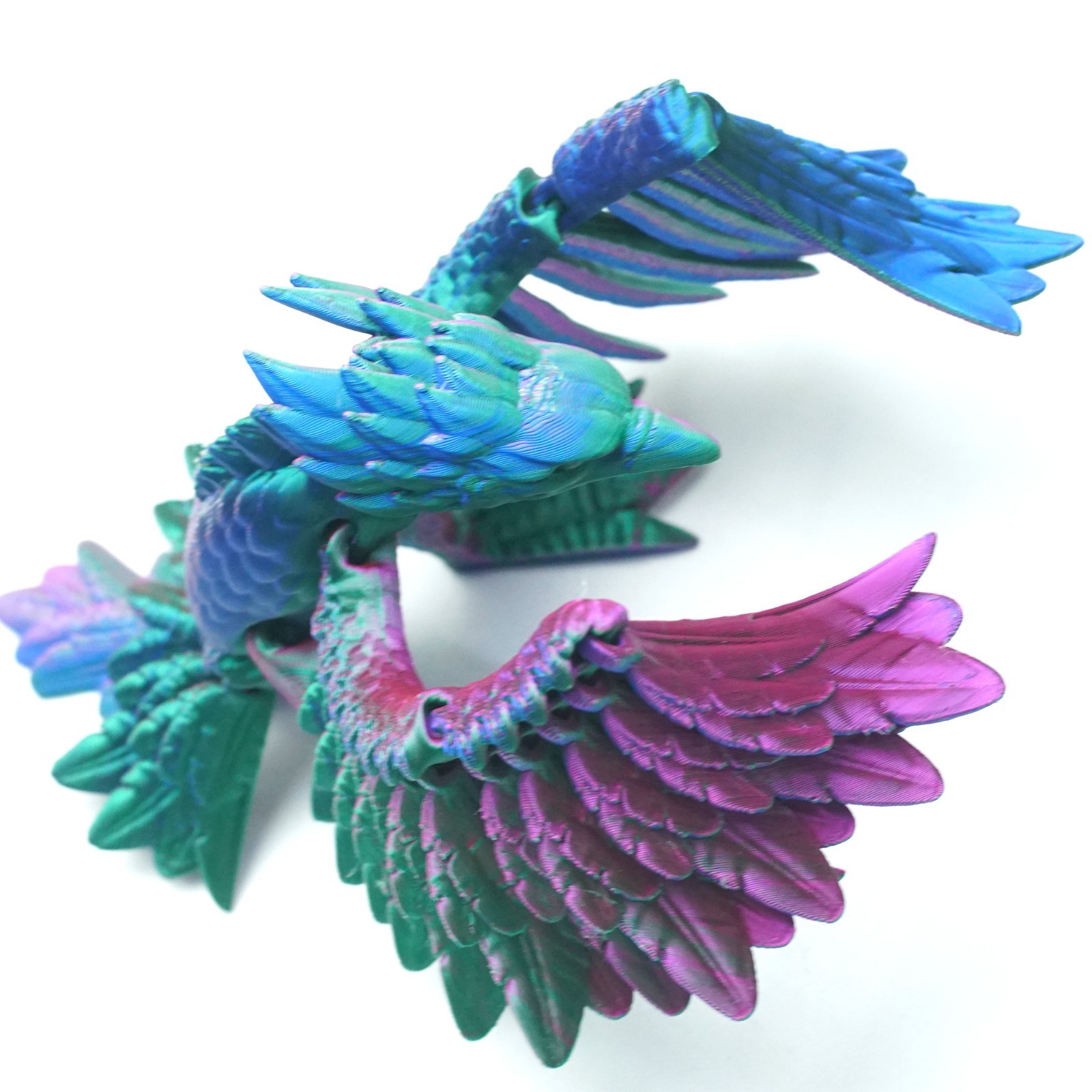 3D Printed Phoenix Model,Articulated Animals figure,Fidget Toys Home Decor