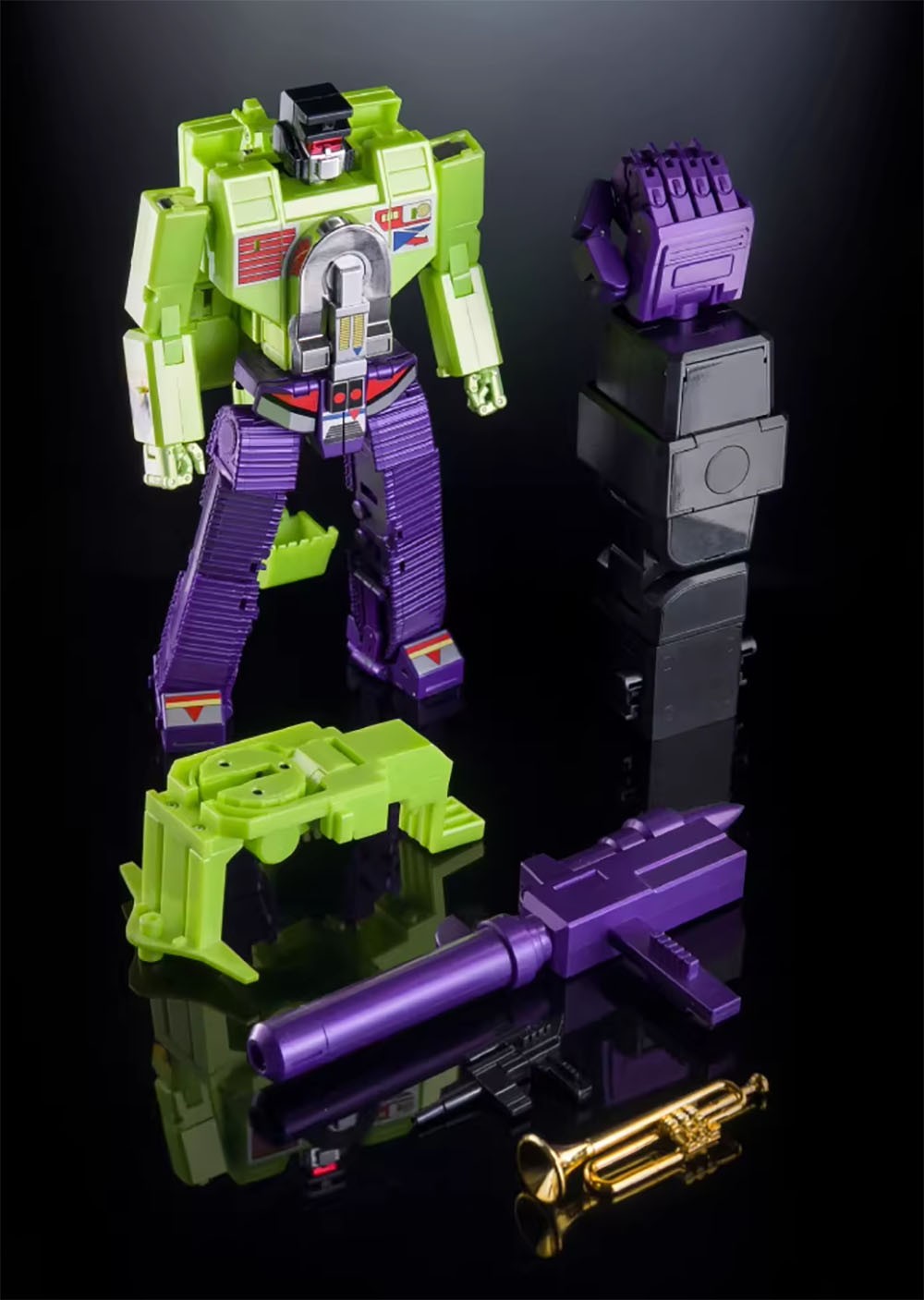 X-Transbots Devastator MX-XLIVT MX-44T Gravedigger Scavenger Youth Version