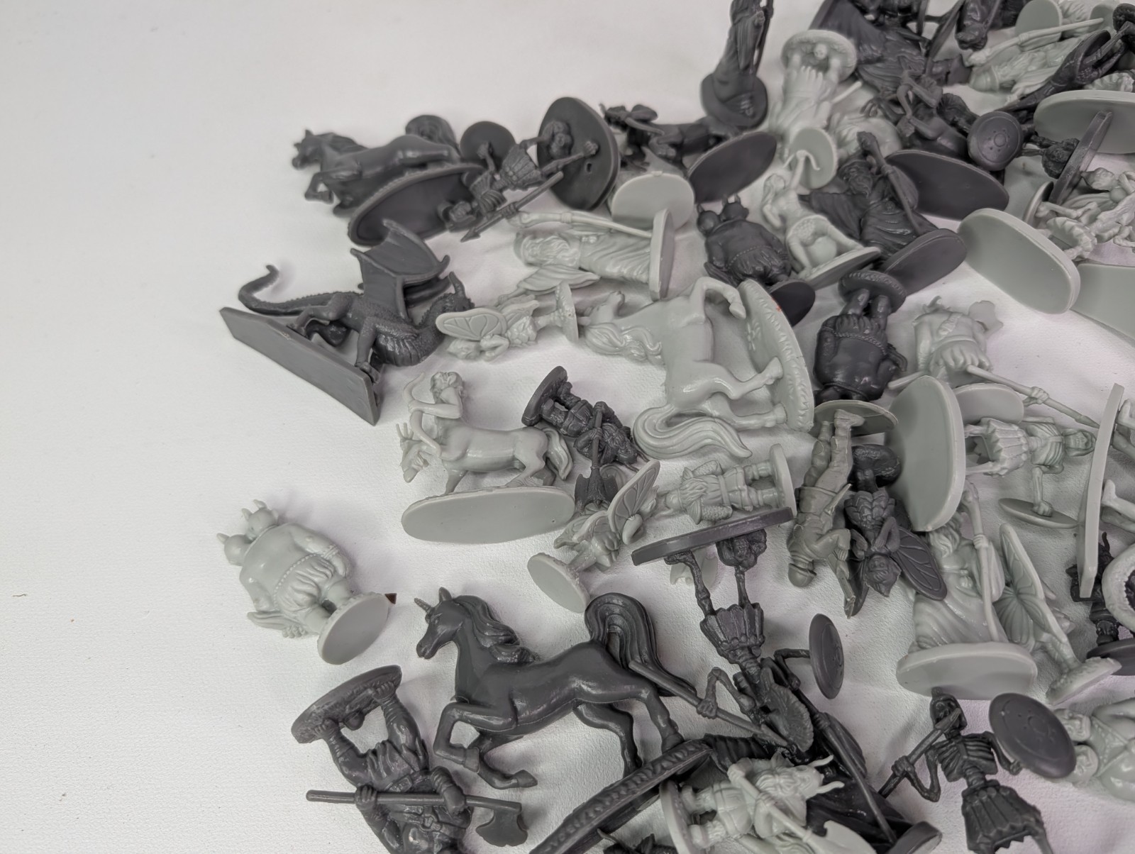 Monster Fantasy Creature Mini Action Figure Playset – 82 pcs Toy Miniatures