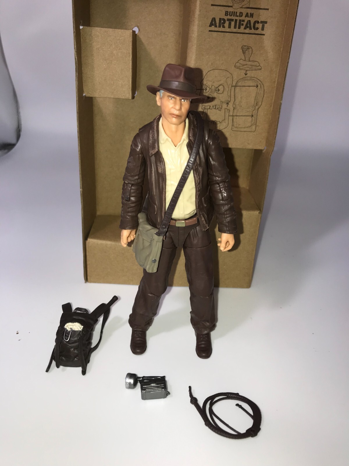 Hasbro Indiana Jones DIAL OF DESTINY INDIANA JONES 6&Prime; FIGURE LOOSE NO BAF PIECE