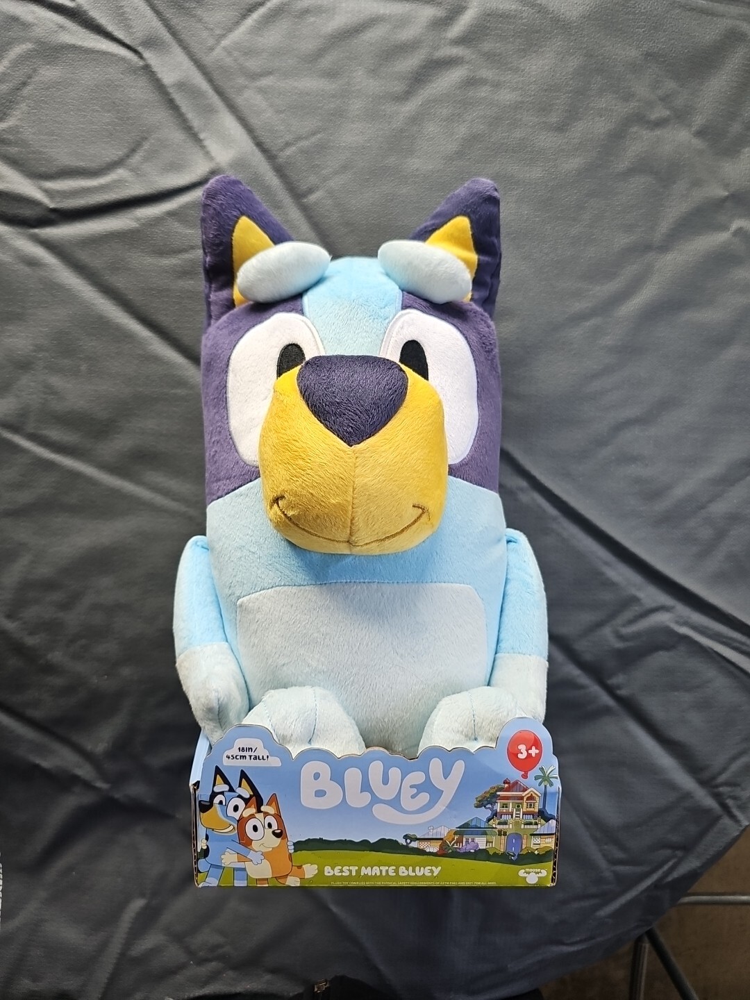 Bluey Best Mate Bluey Extra Large 18&Prime; Jumbo Plush
