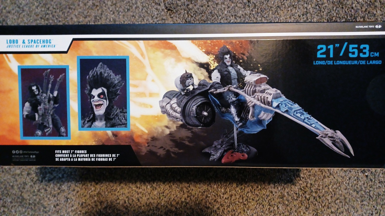 DC Multiverse Lobo & Spacehog McFarlane Toys Gold Label New In Box & Sealed!