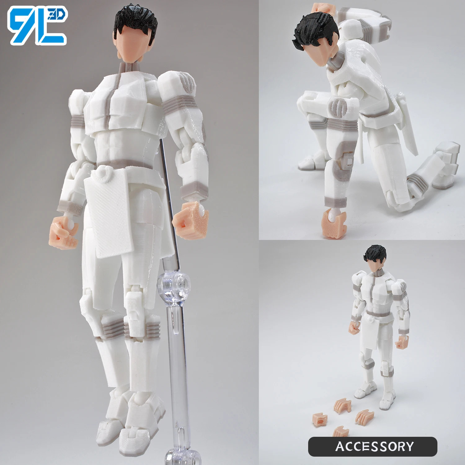 9L3D Lucky13 Invincible Tech Jacker 1/12 Action Figure T13 NEW