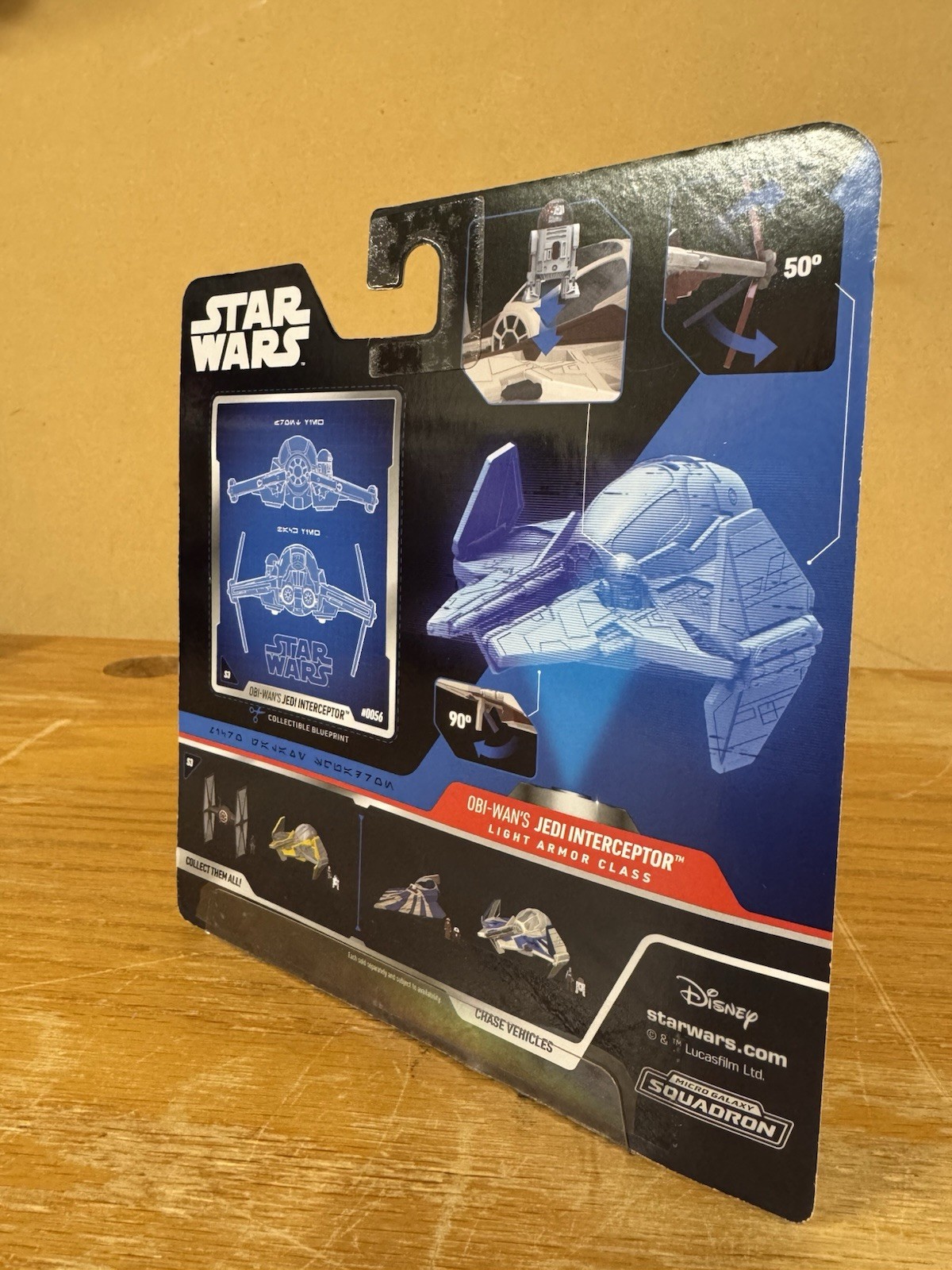 Jazwares Star Wars Micro Galaxy Squadron Obi-Wan&rsquo;s Jedi Interceptor