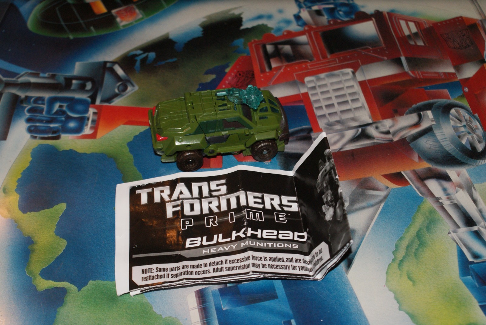 Transformers Bulkhead Complete Prime Cyberverse Commander Class